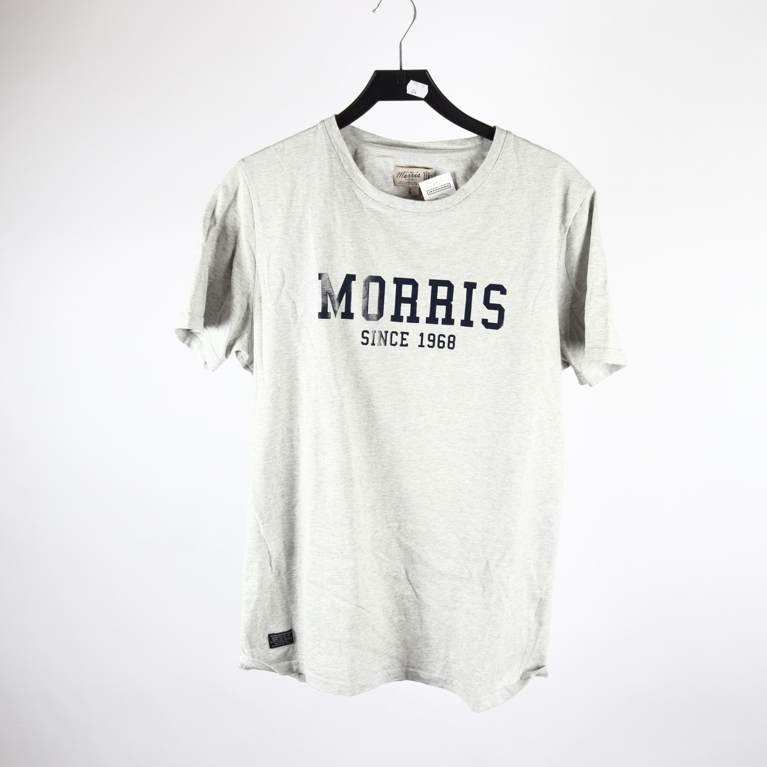 T-shirt, Morris, grå, stl. L