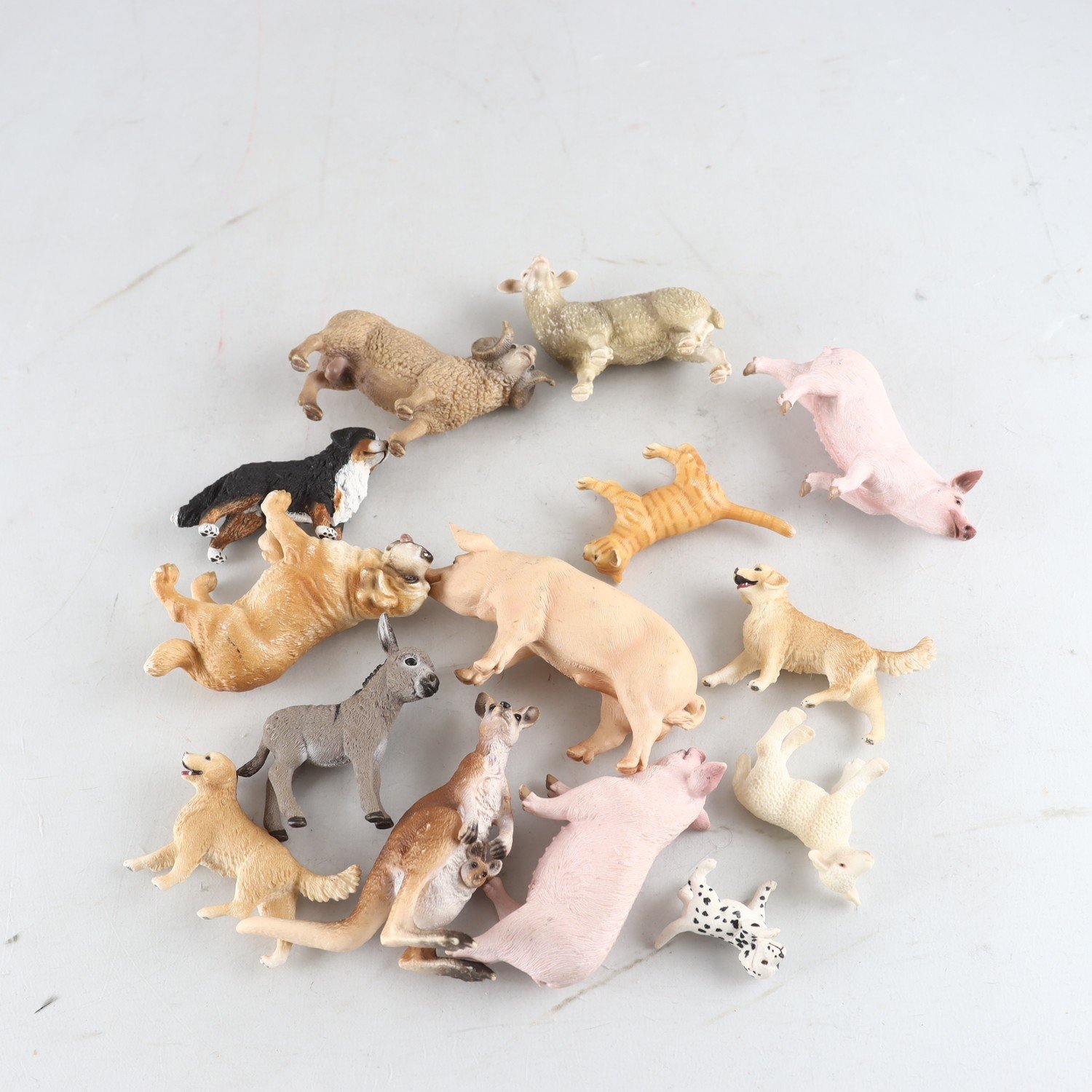 Djur, Schleich, blandat.