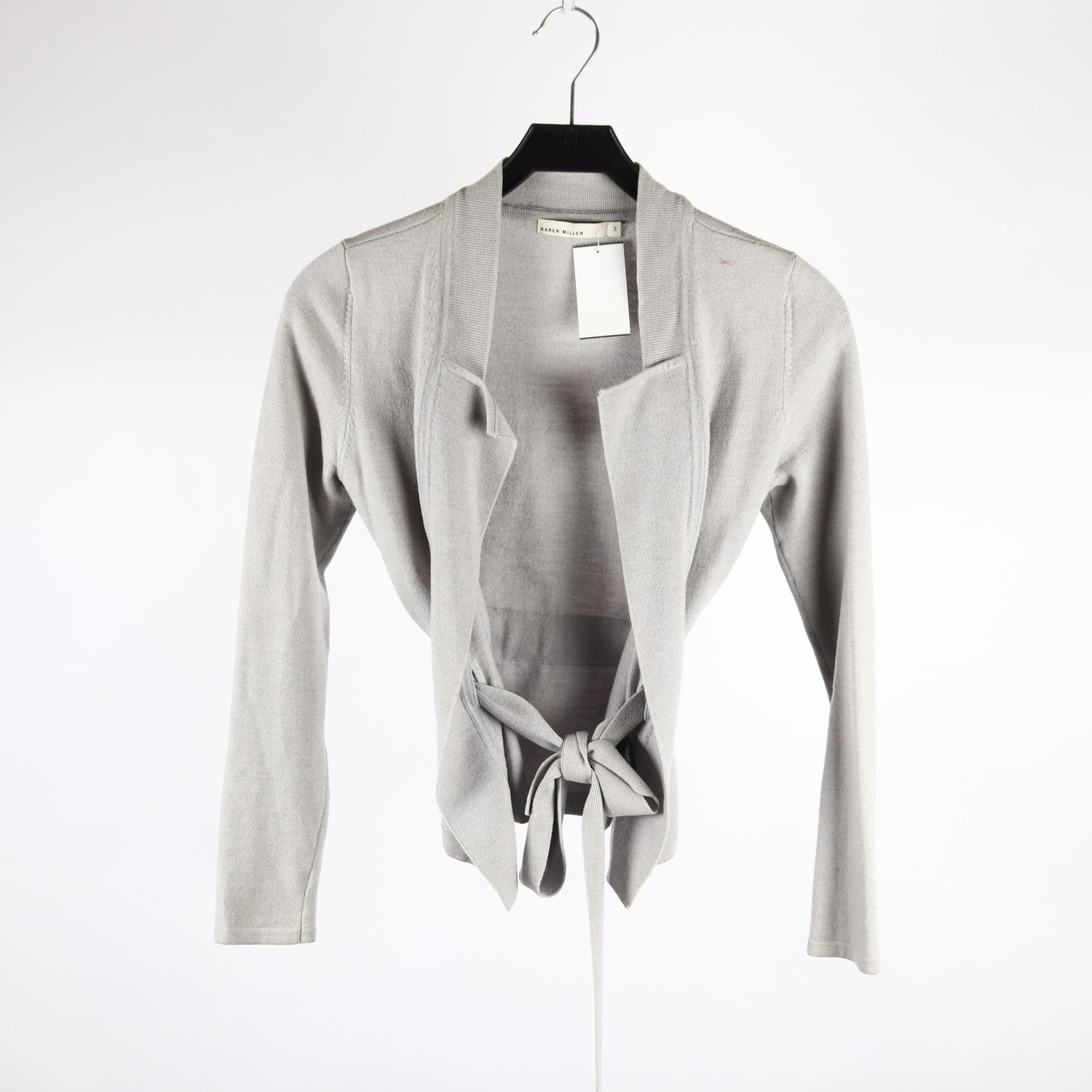 Kofta, Karen Millen, grå, stl. 3 (M)