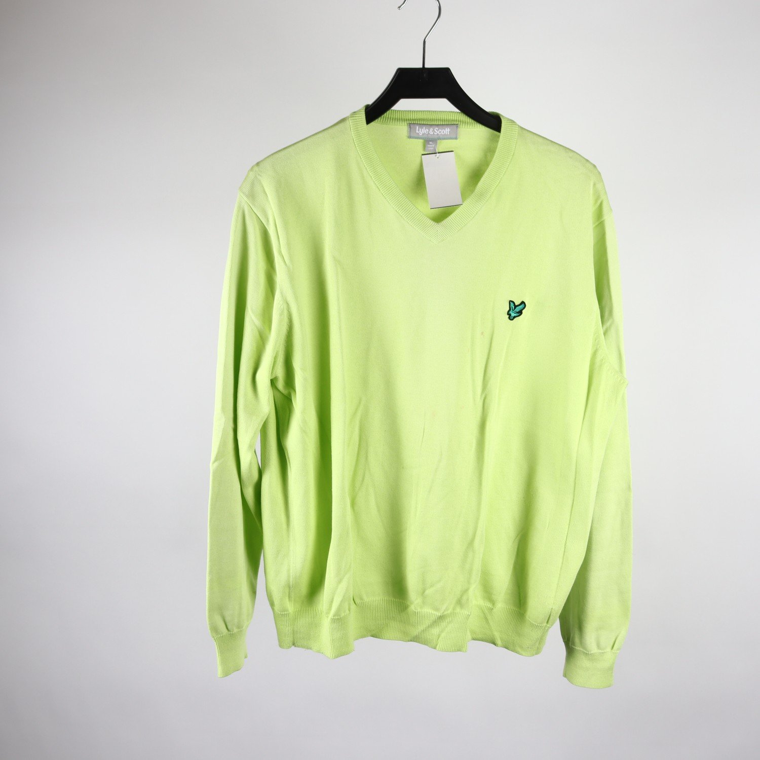 Tröja, Lyle & Scott, limegrön, stl. XL
