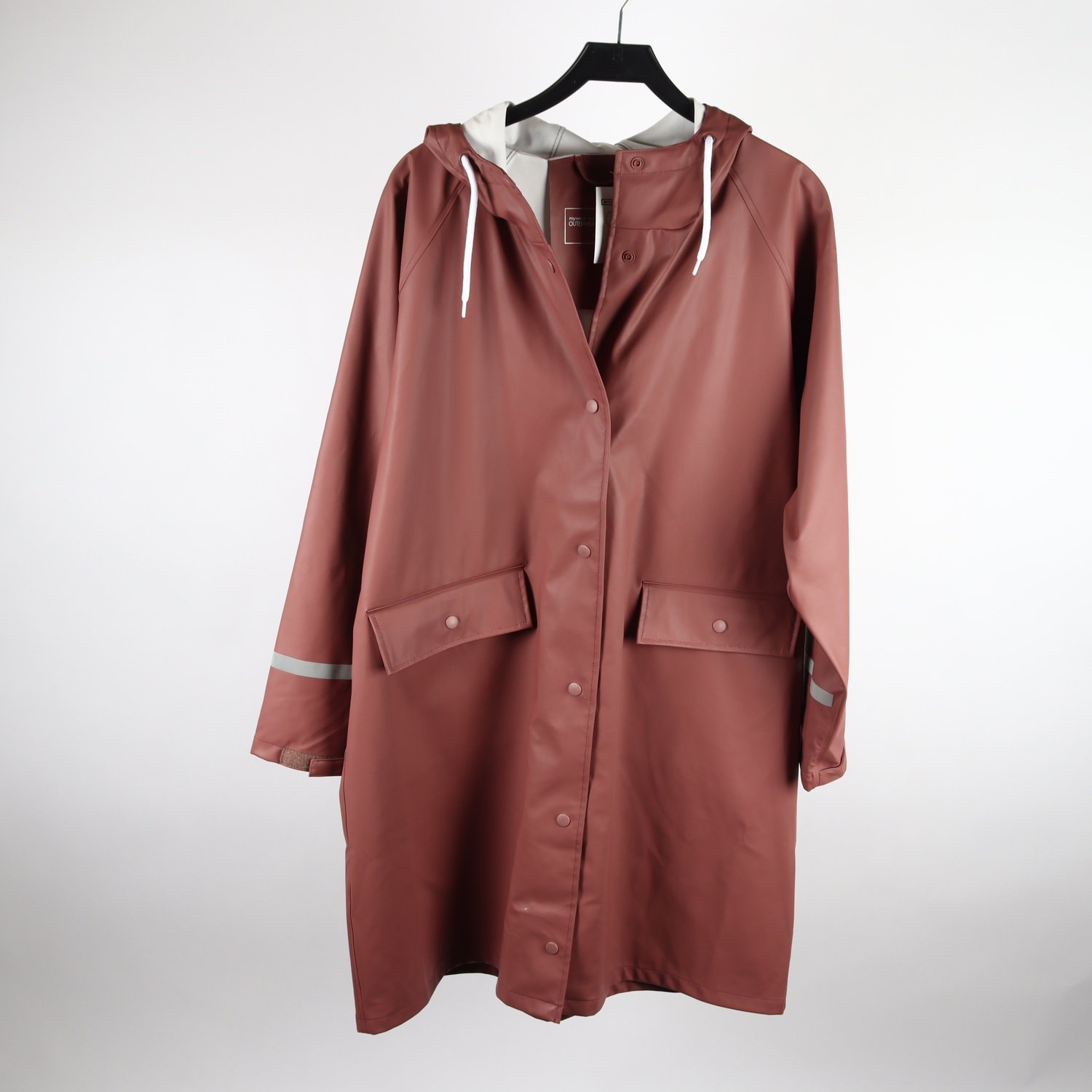 Regnkappa, Mywear Woman, brun, stl. XL