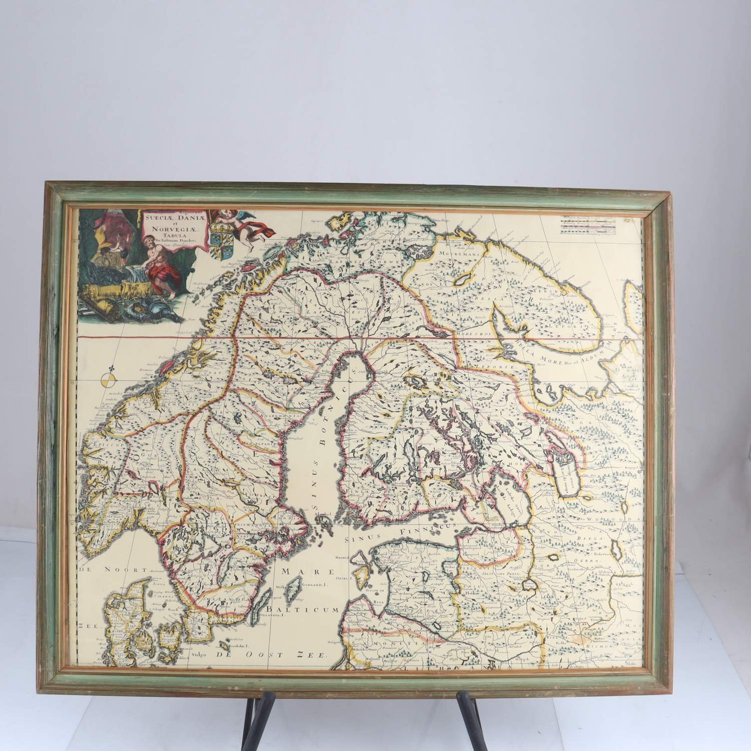 Skandinavien, offsettryck, Per Luftinum Danckers, 1900-tal. Endast avhämtning.