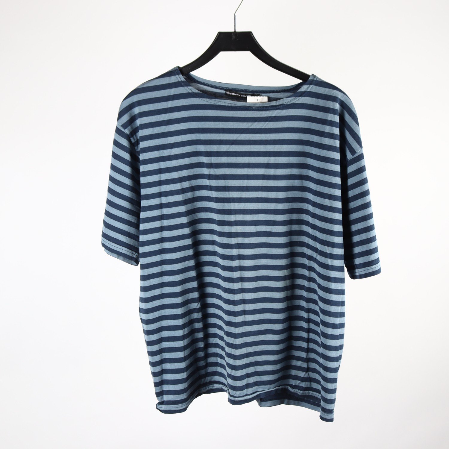 Tröja, Gudrun Sjödén, randig, blå, grå, stl. XL