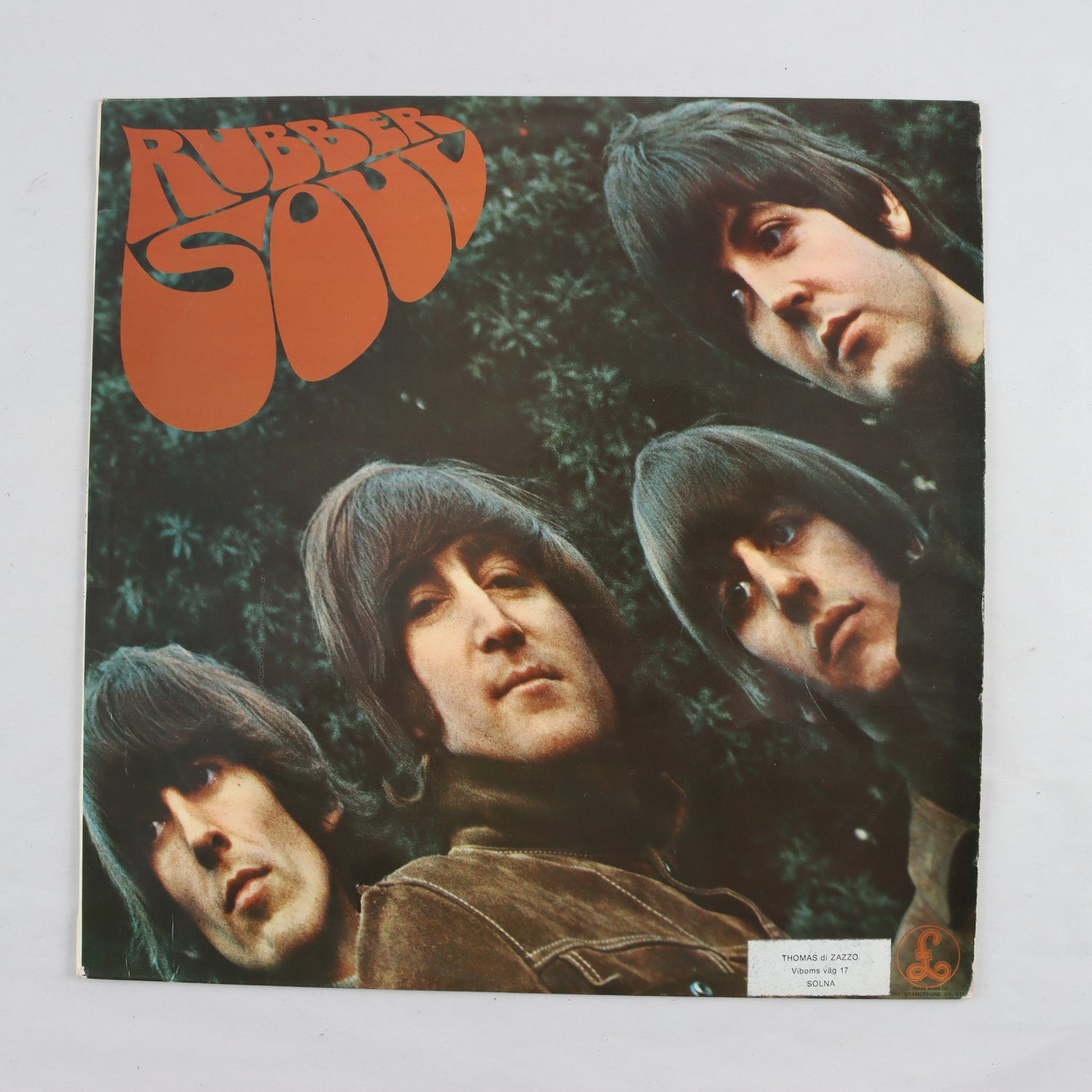 LP The Beatles, Rubber Soul