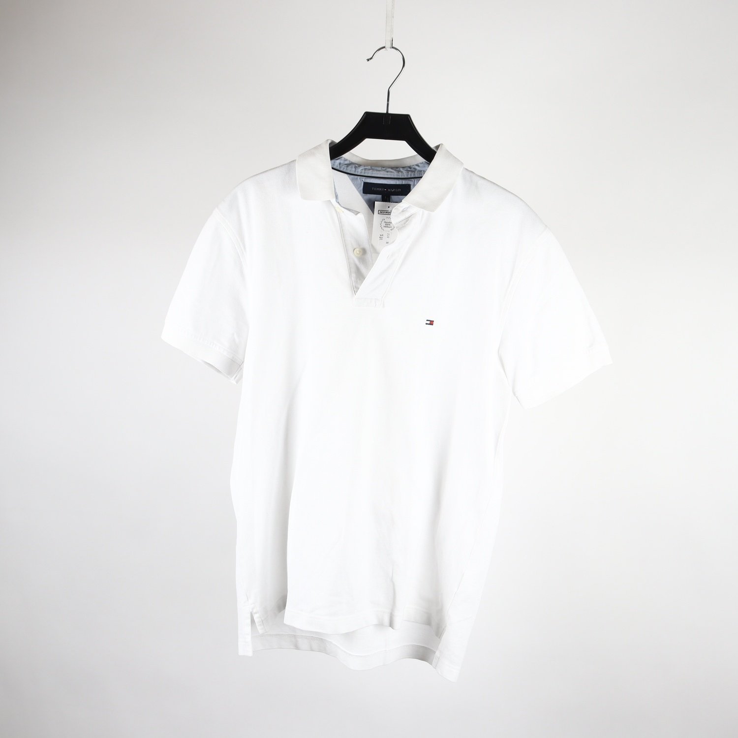 Piké, Tommy Hilfiger, vit, stl. L