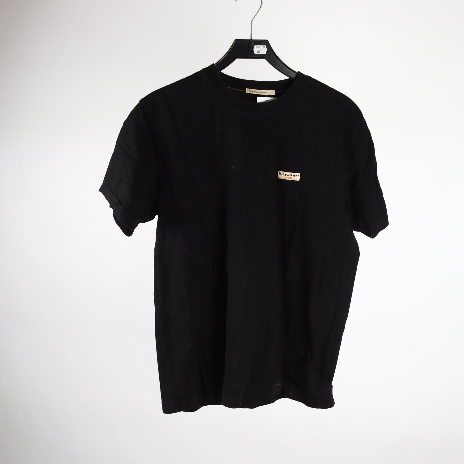 T-shirt, Nudie Jeans, svart, stl. M