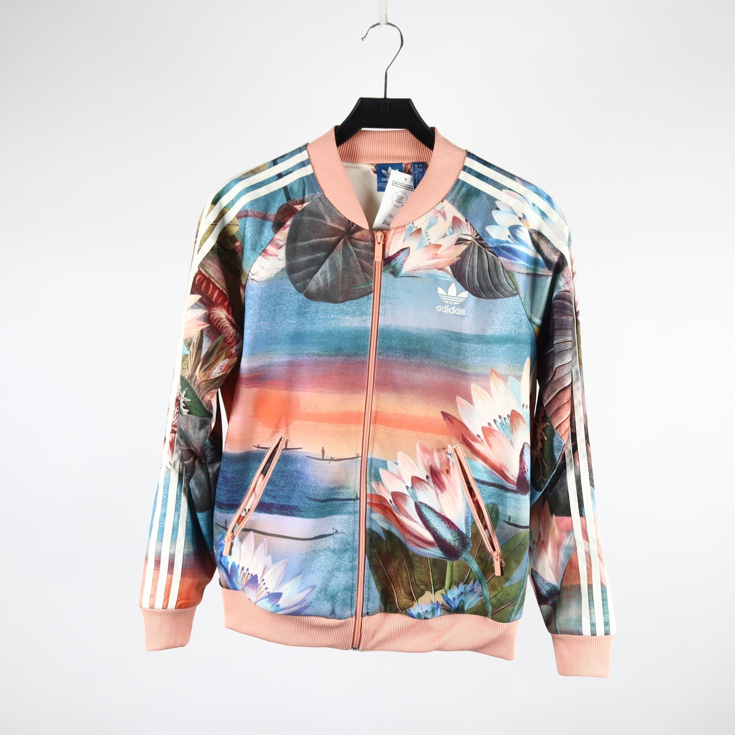 Sportjacka, Adidas, mönstrad, stl. 42