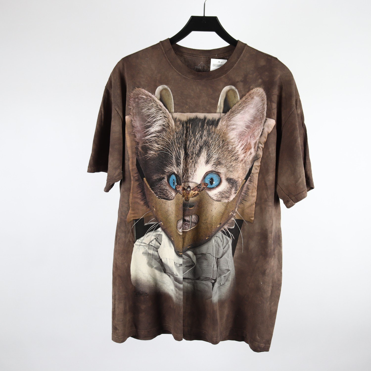 T-shirt, The Mountain, brun, stl. XL