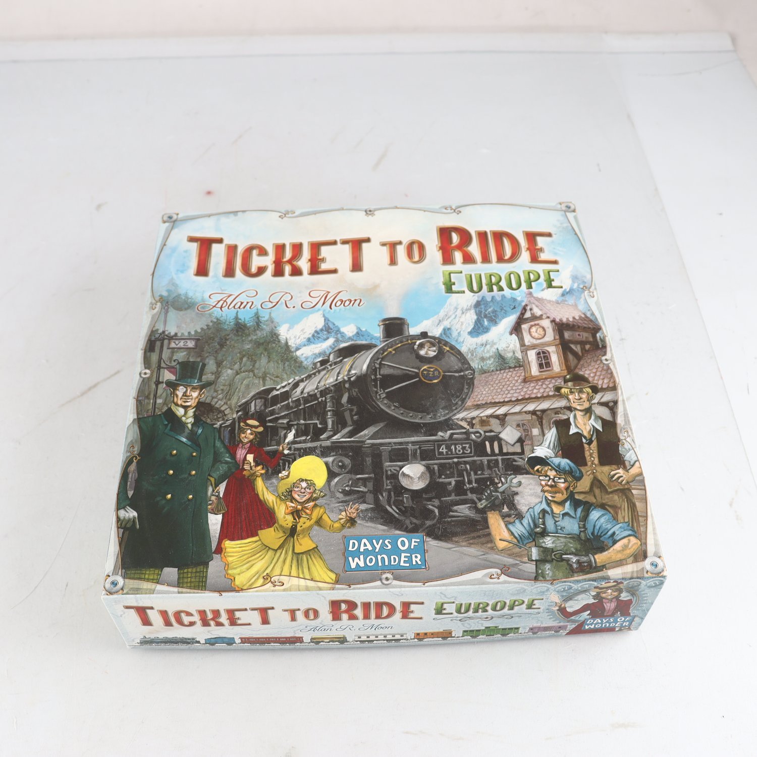 Spel, Ticket to ride, days of wonder.