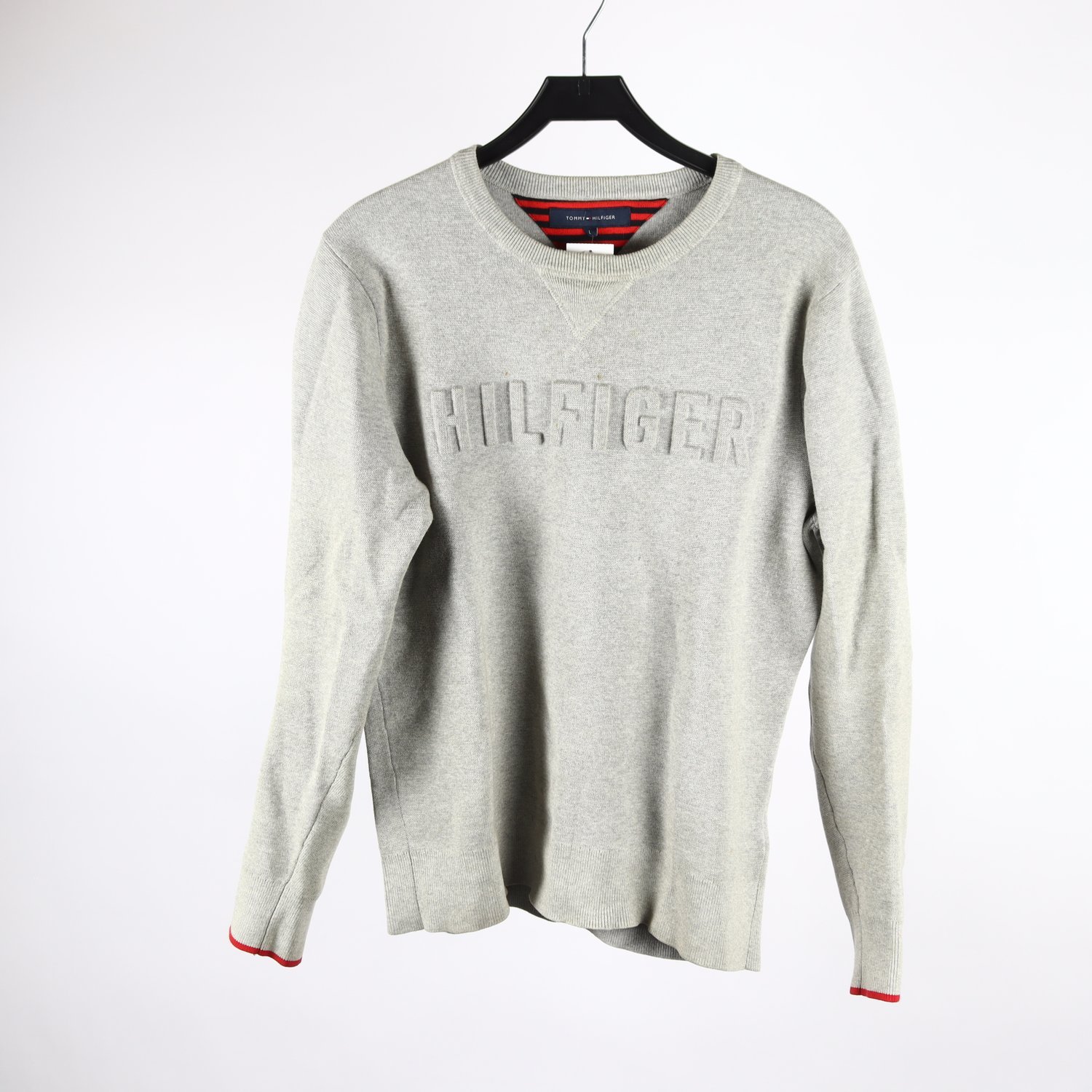 Tröja, Tommy Hilfiger, grå, stl. L