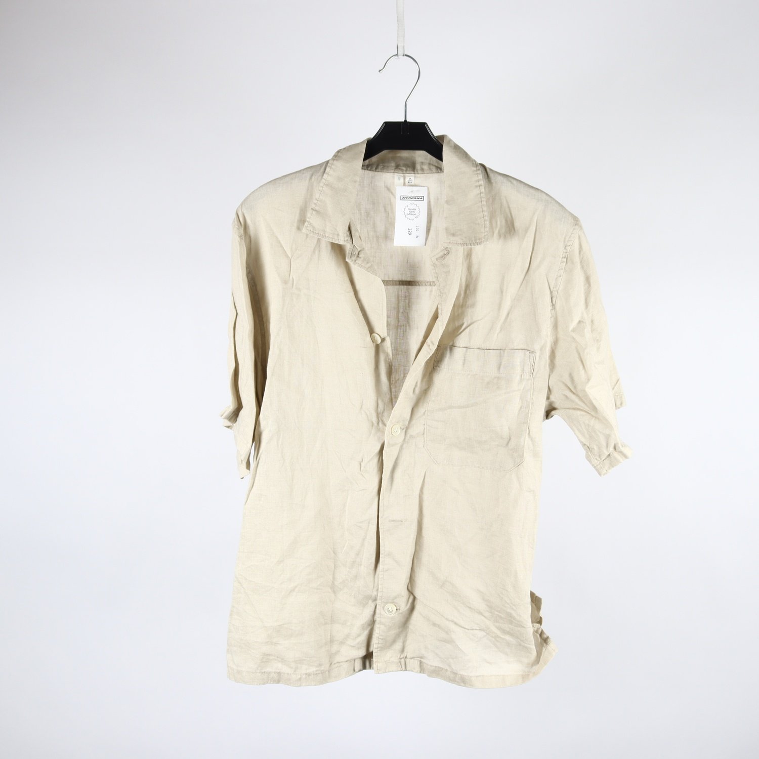 Skjorta, Arket, beige, lin, stl. S