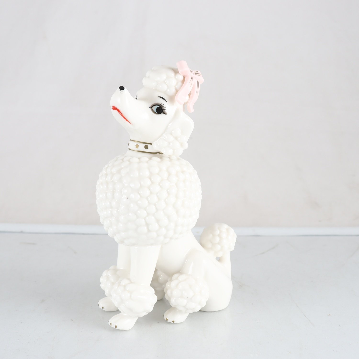 Figurin, Pudel, porslin