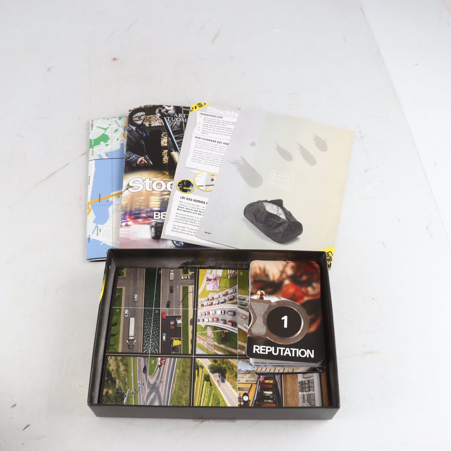 Spel, Stockholm 2007, crime game.