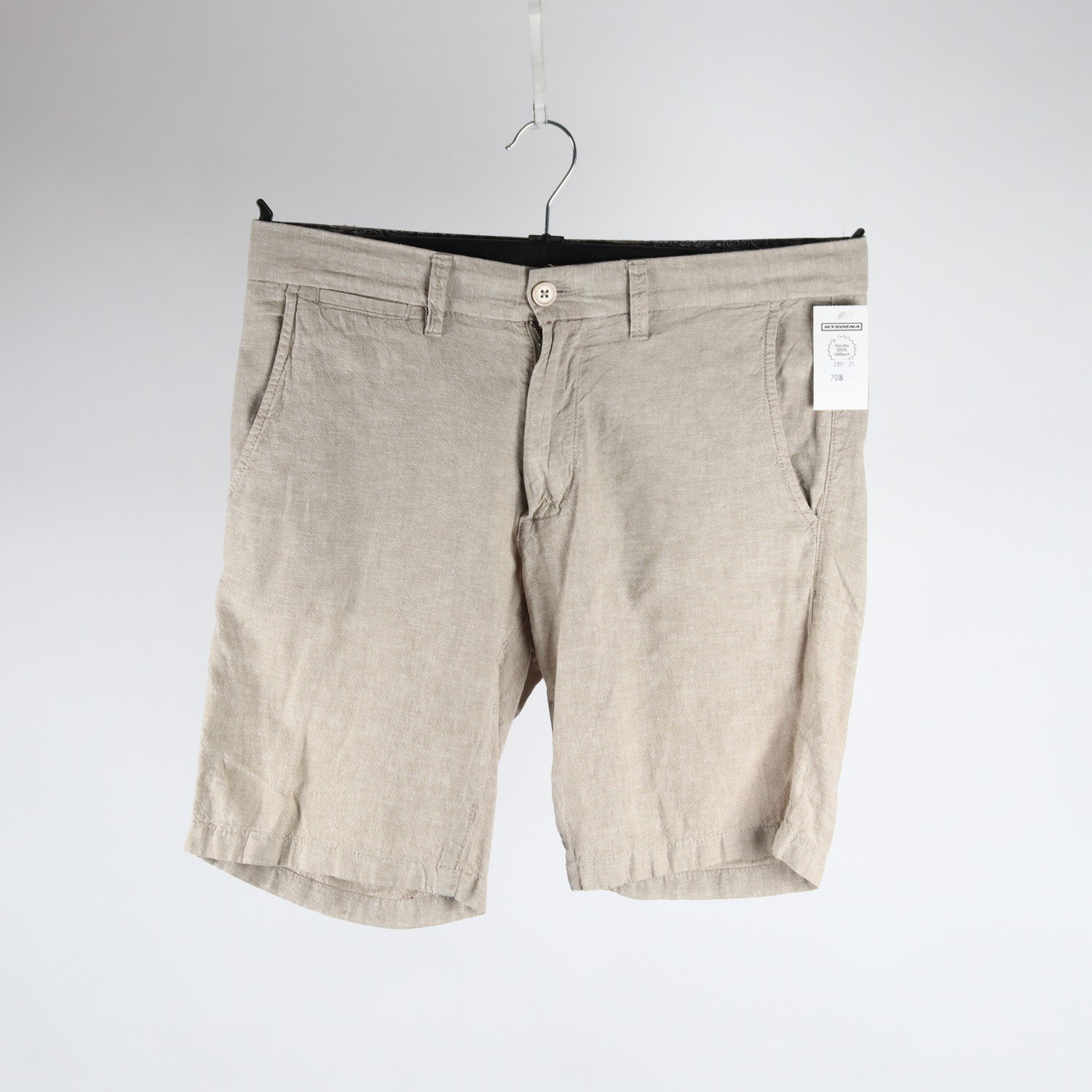 Shorts, Dressmann, beige, stl. M