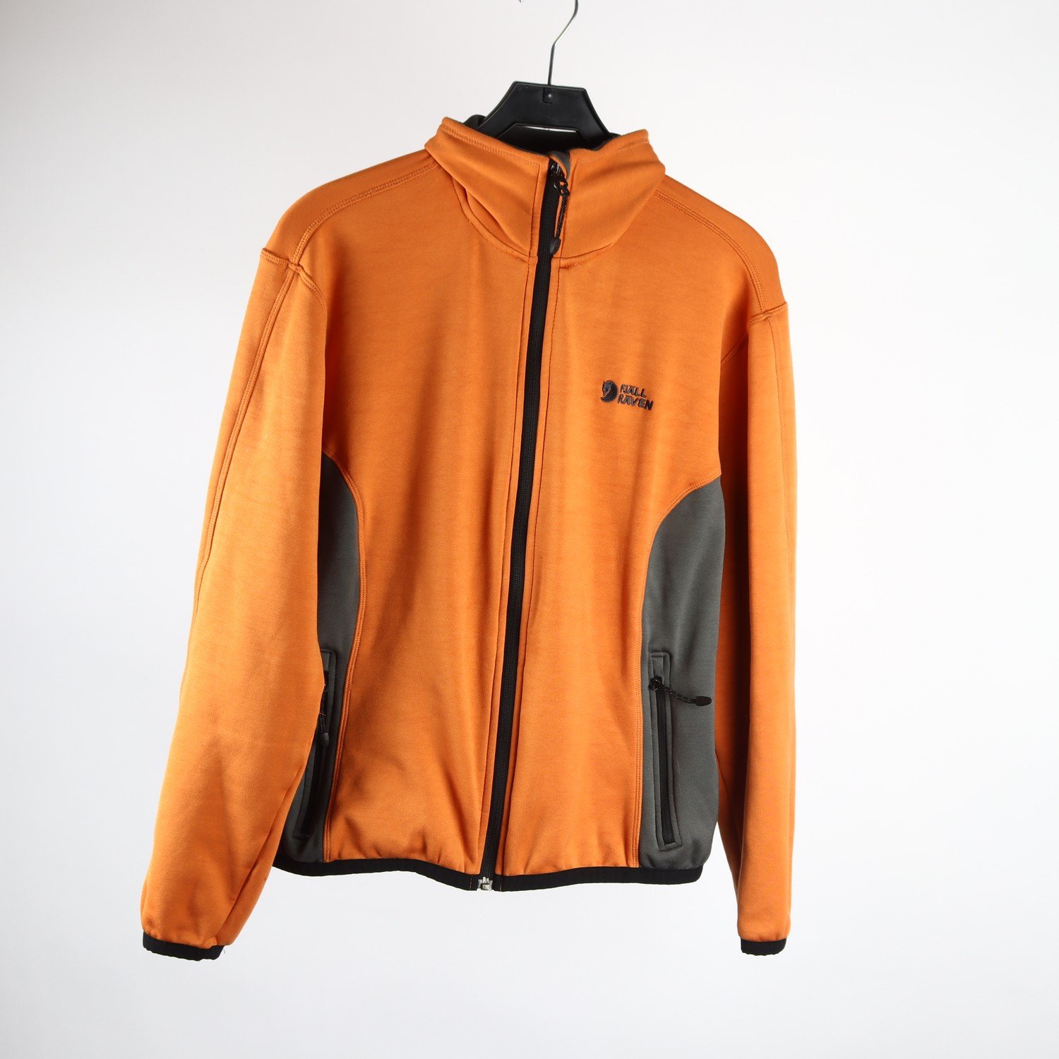 Friluftströja, Fjällräven, orange, grå, stl. XL