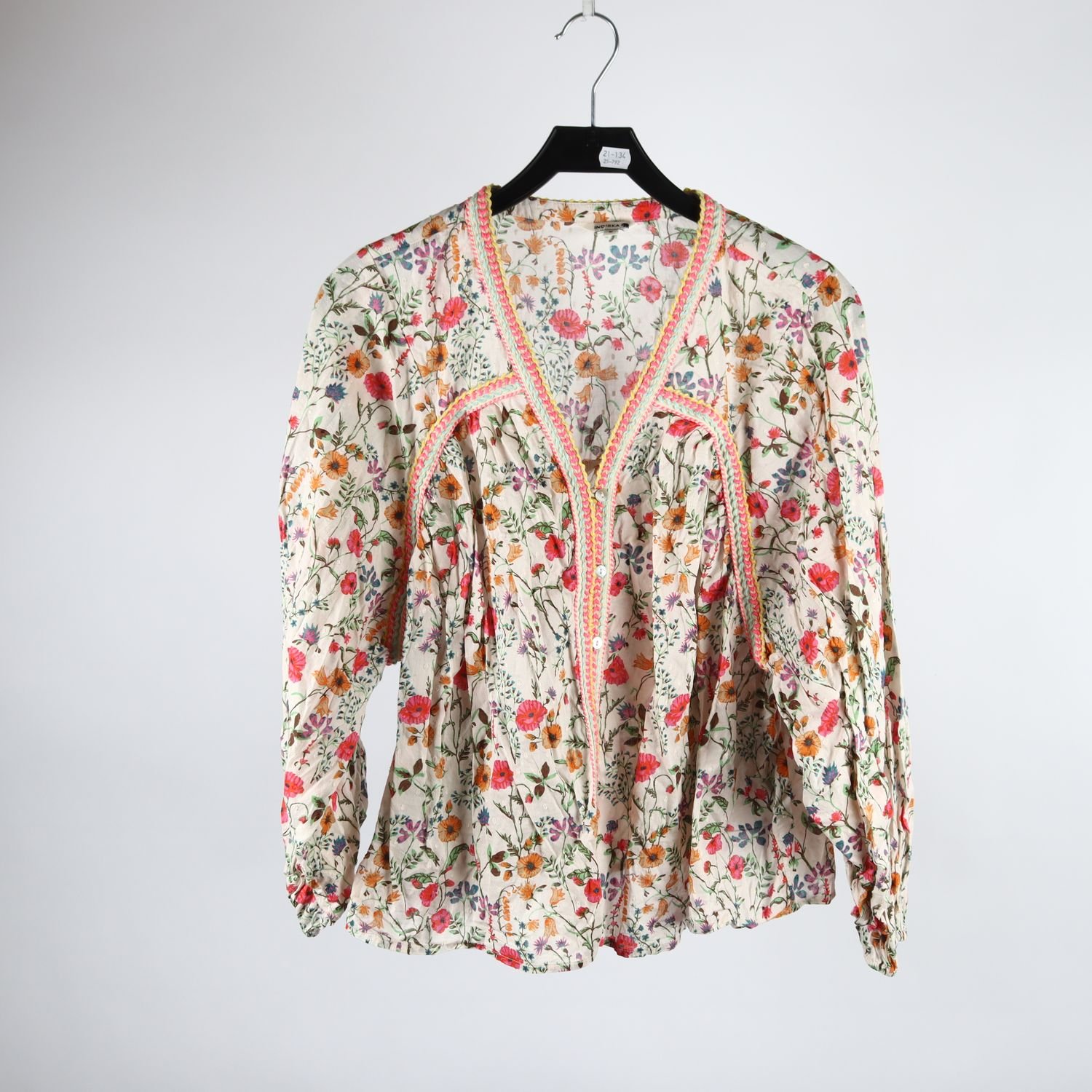 Blus, Indiska, stl. M