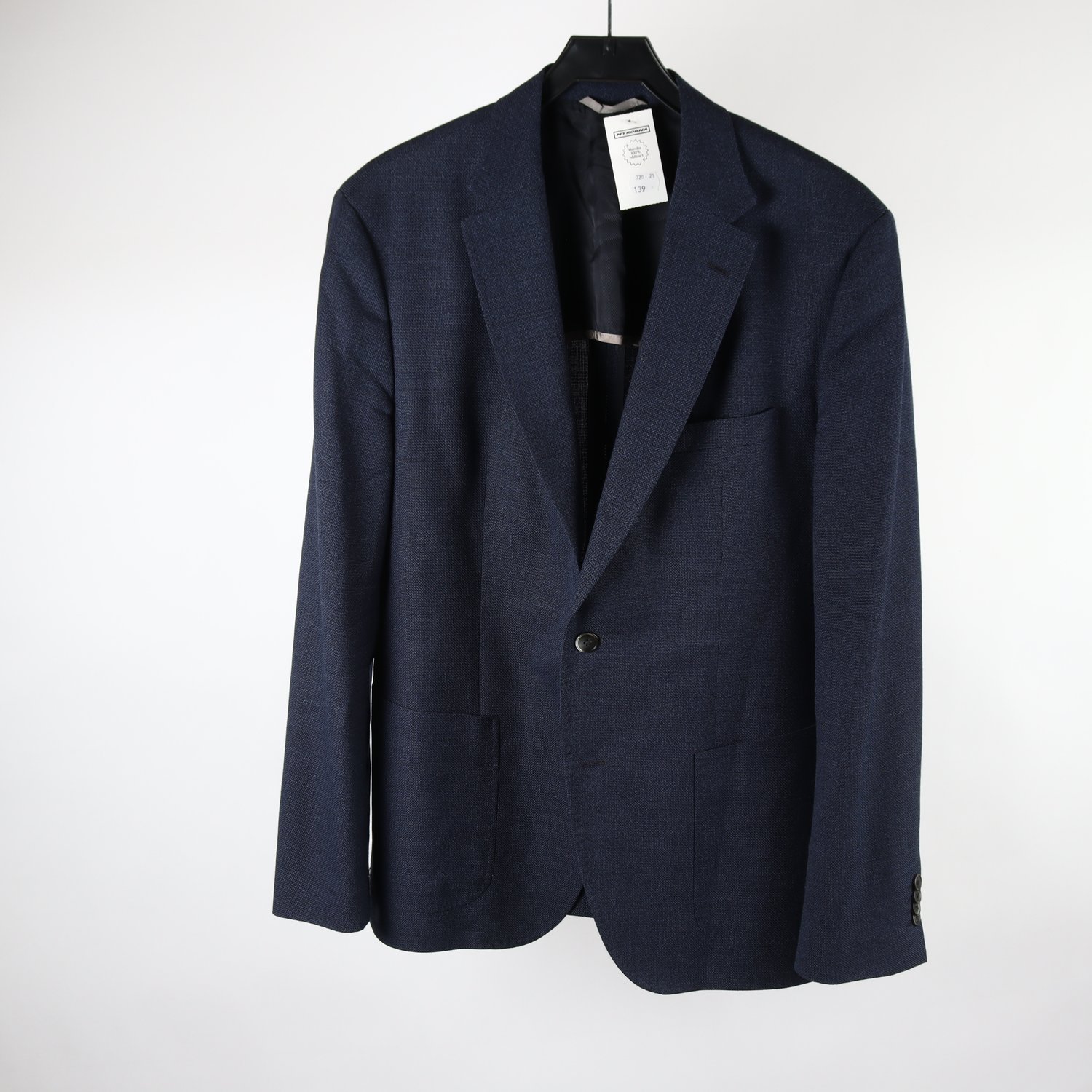 Kavaj, Hugo Boss, blå, stl. 52