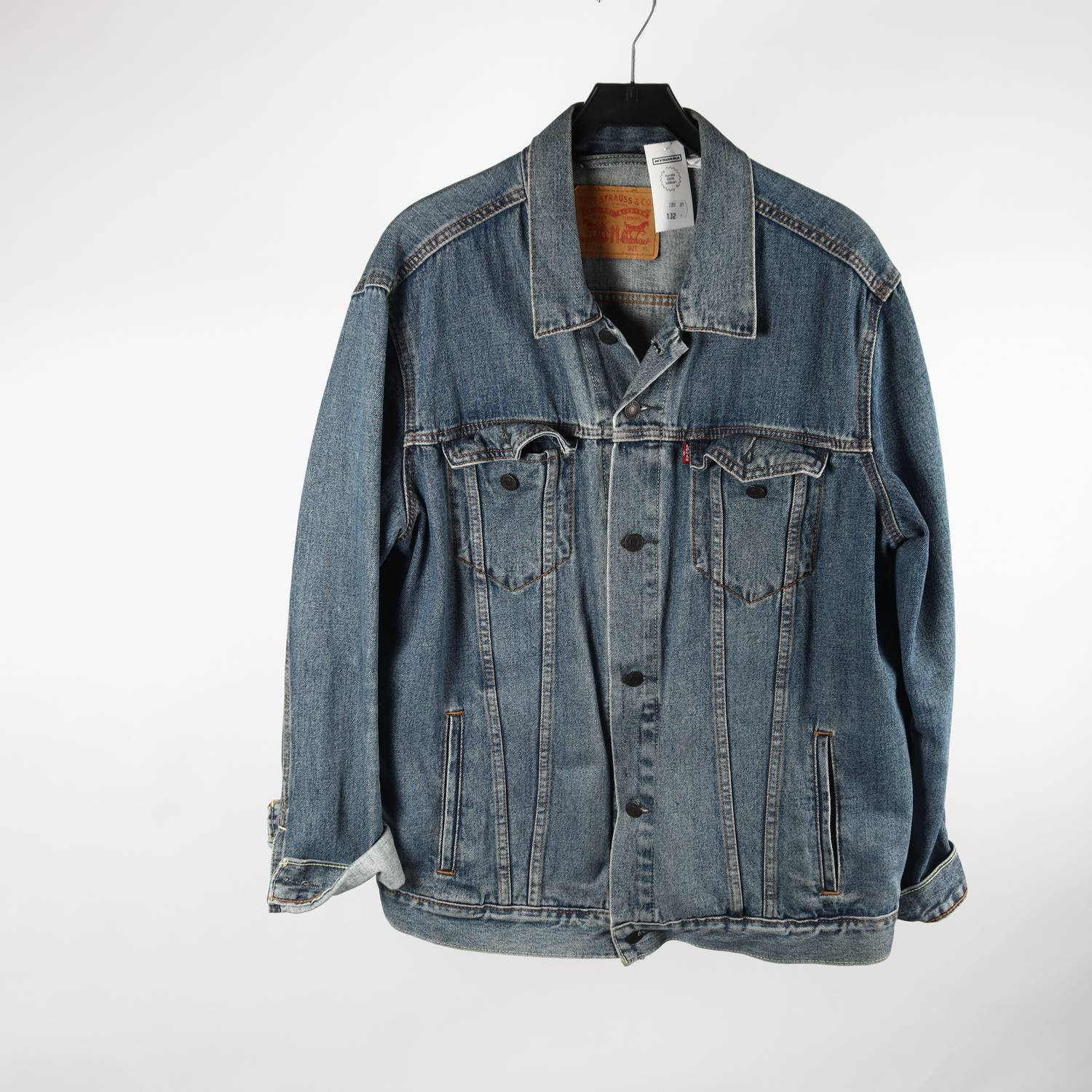 Jeansjacka, Levis Strauss & Co, blå, stl.XL