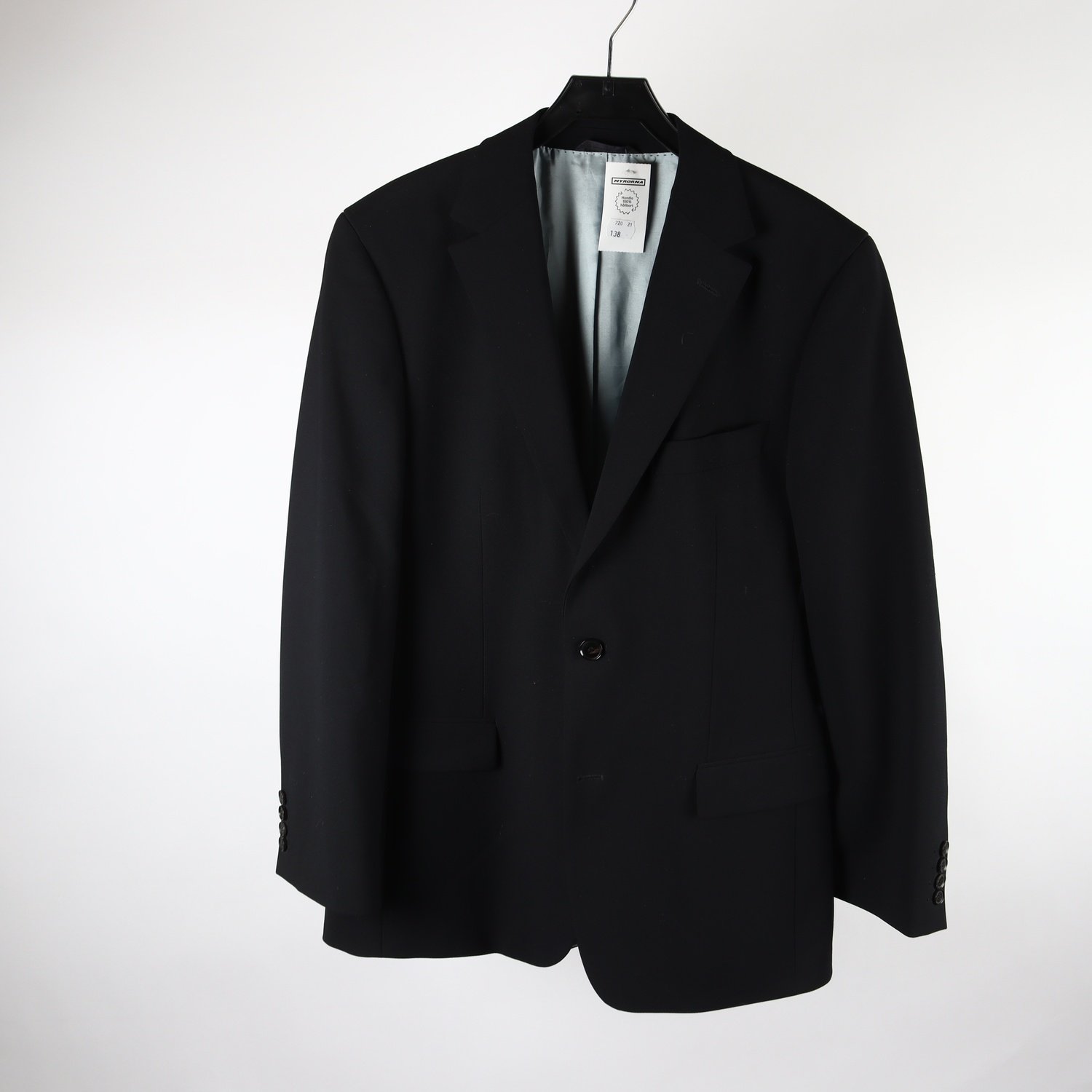 Kavaj, Hugo Boss, svart, stl. 48