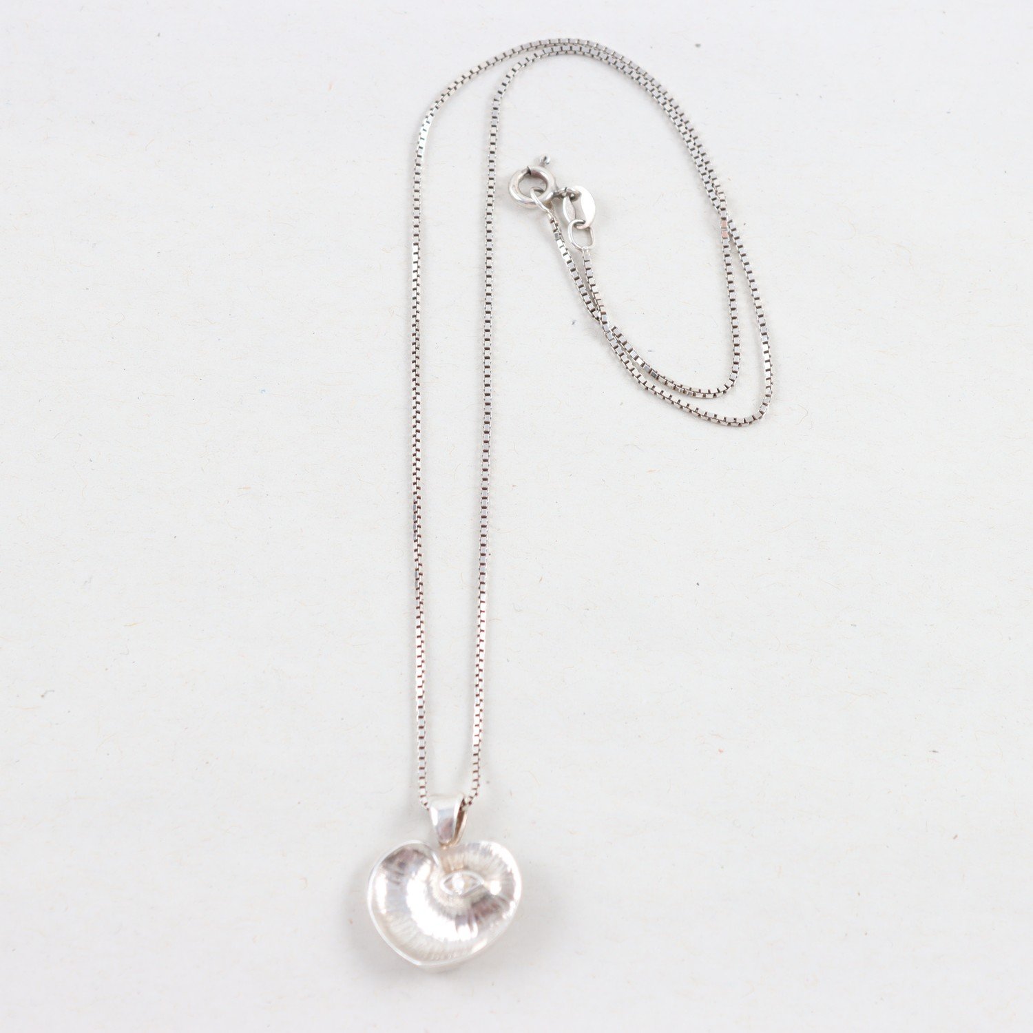 Halsband & Hänge, Silver, Sten, Brv: 6,3g