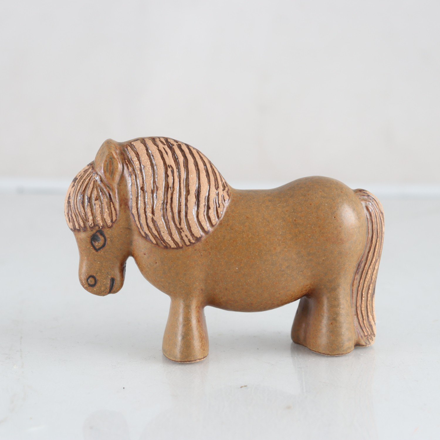 Figurin, Häst, Lilla Zoo, Lisa Larson, Gustavsberg
