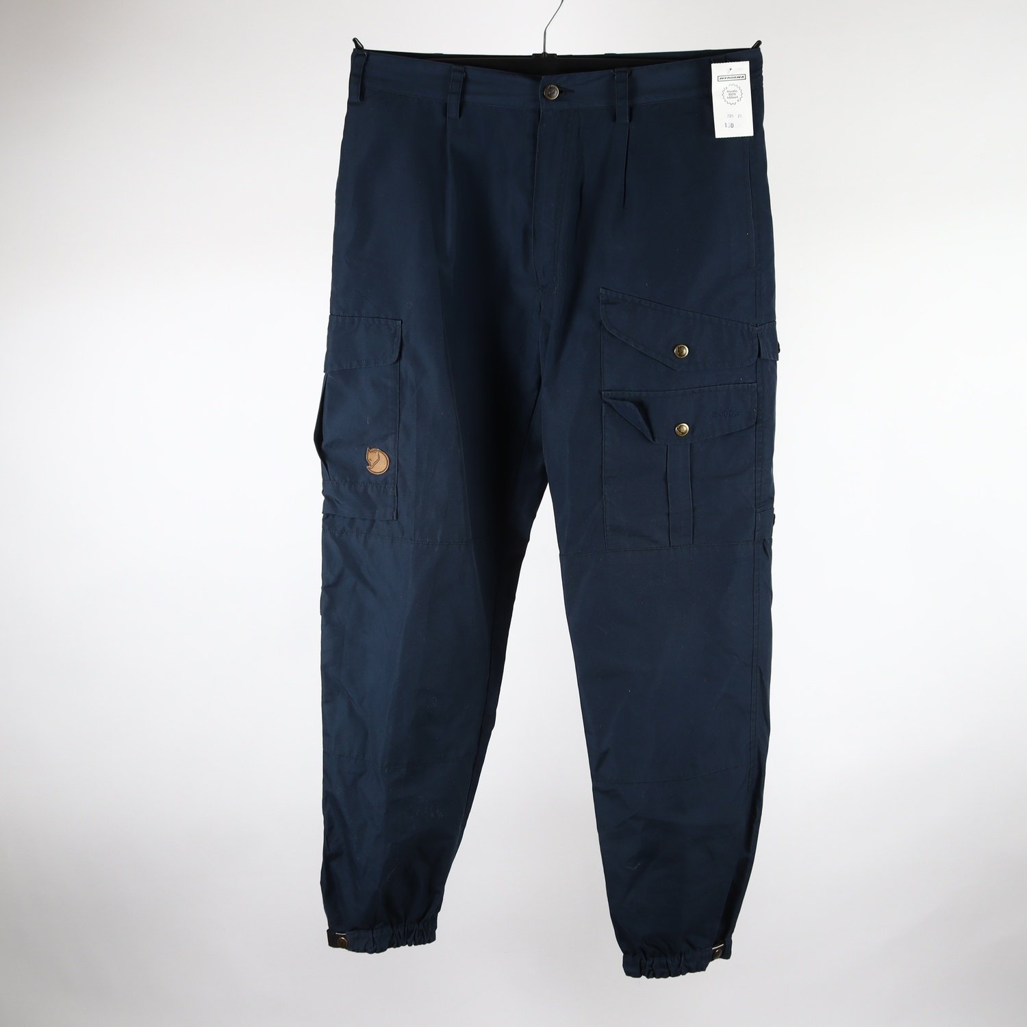 Fritidsbyxor, Fjällräven, blå, stl. 48