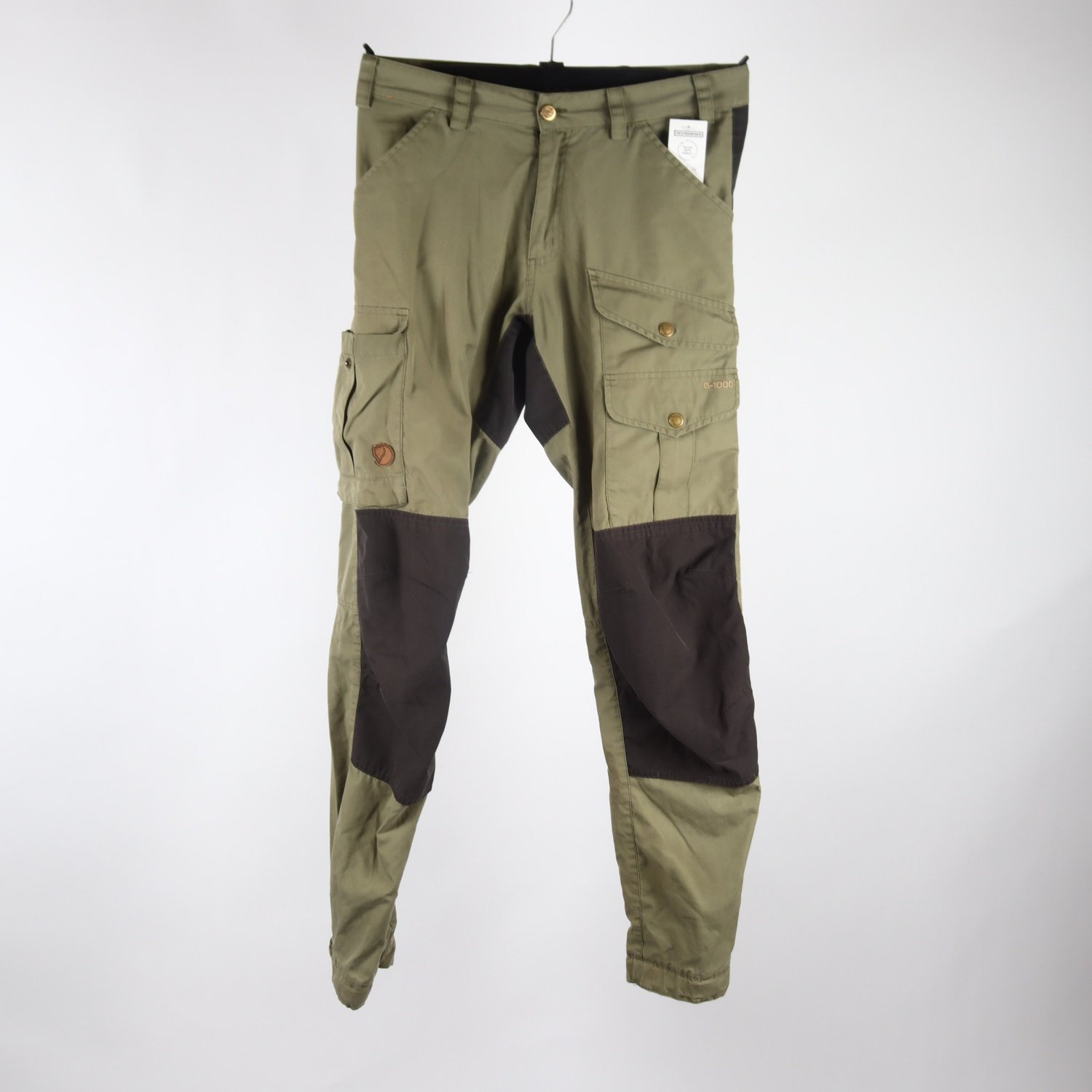 Fritidsbyxor, Fjällräven, grön, stl. 44