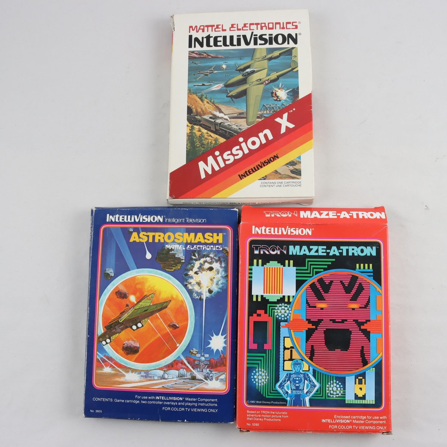 Spel Intellivision, 3 titlar