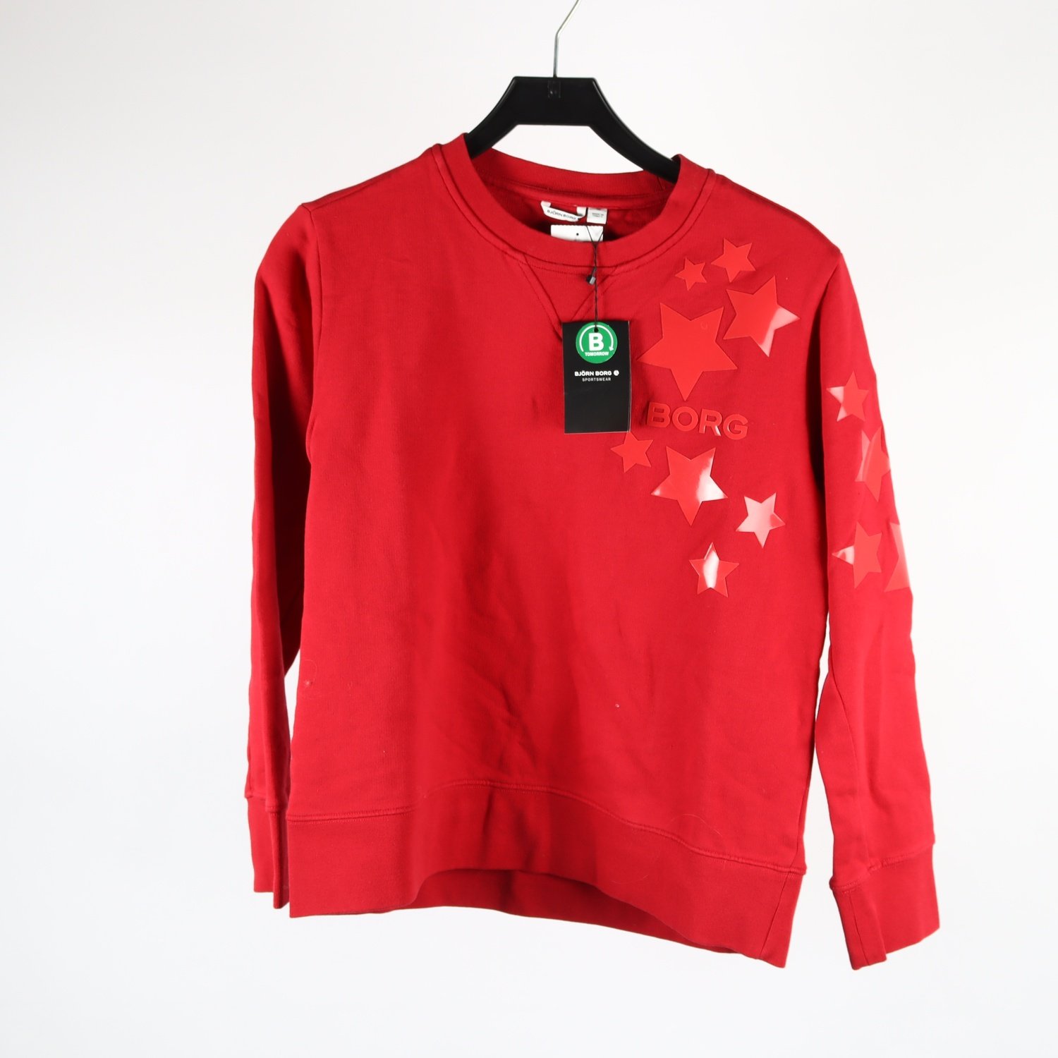 Sweatshirt, Björn Borg, röd, stl. 38
