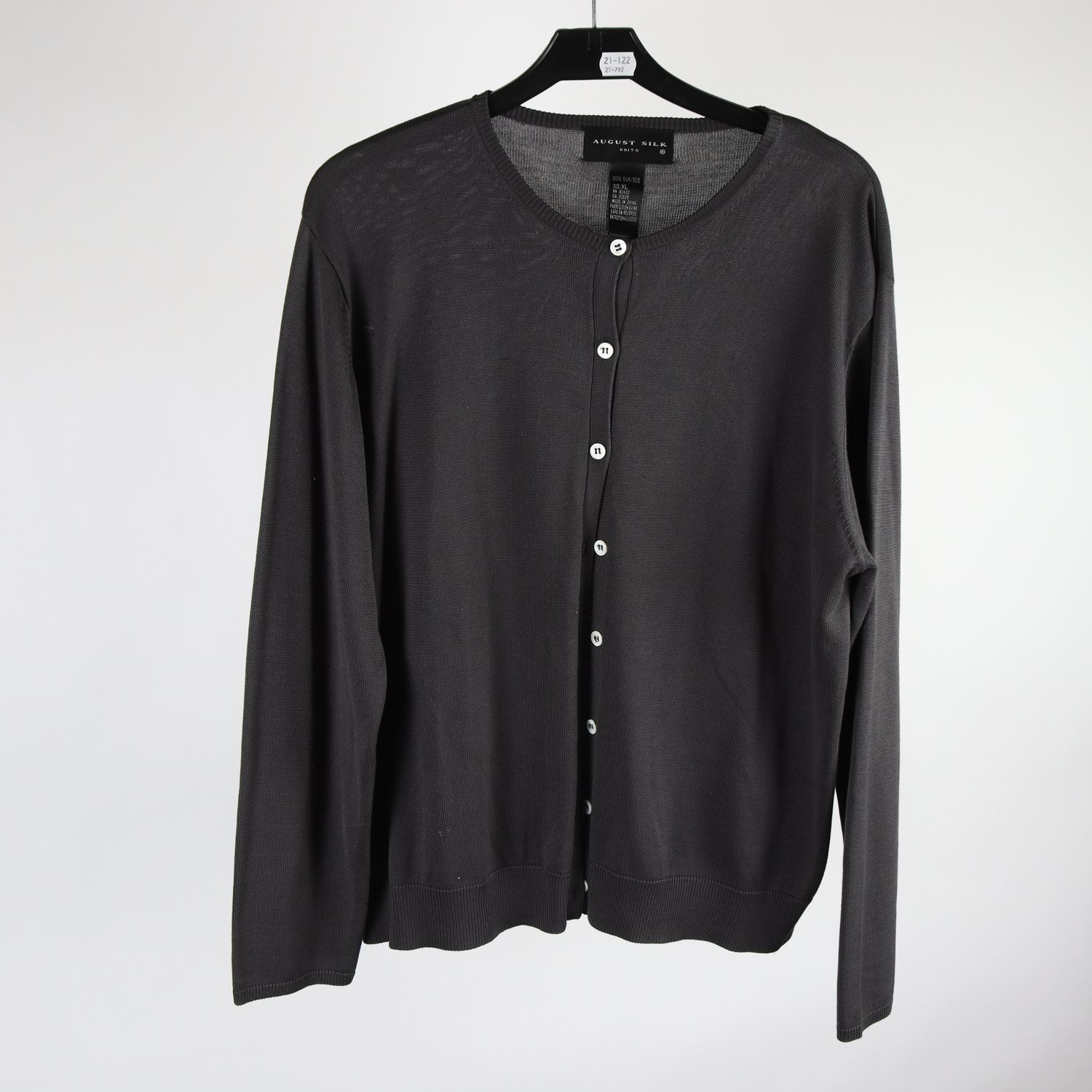 Kofta, August Silk, 100% siden, stl. XL