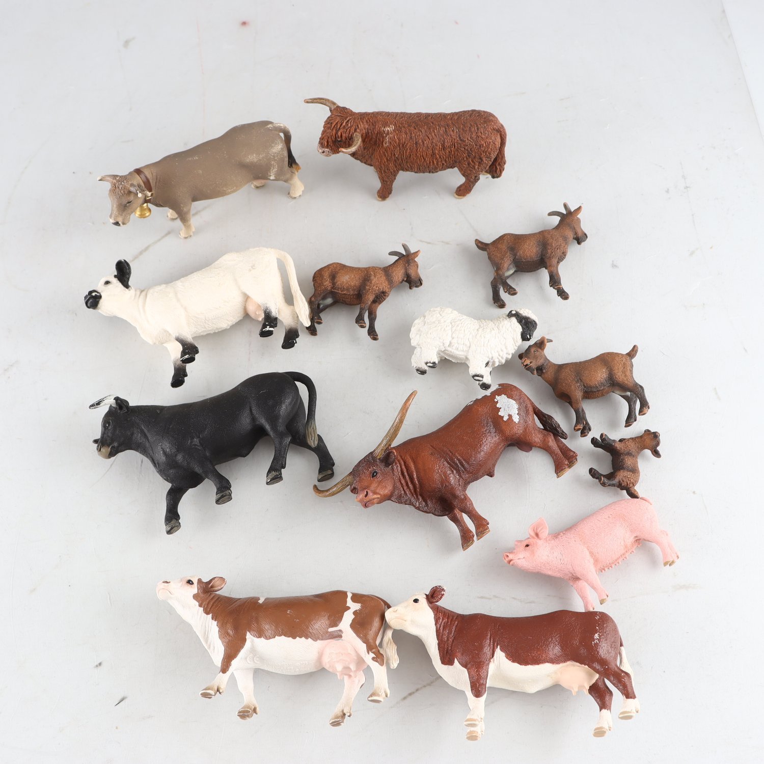 Djur, Schleich, blandat.