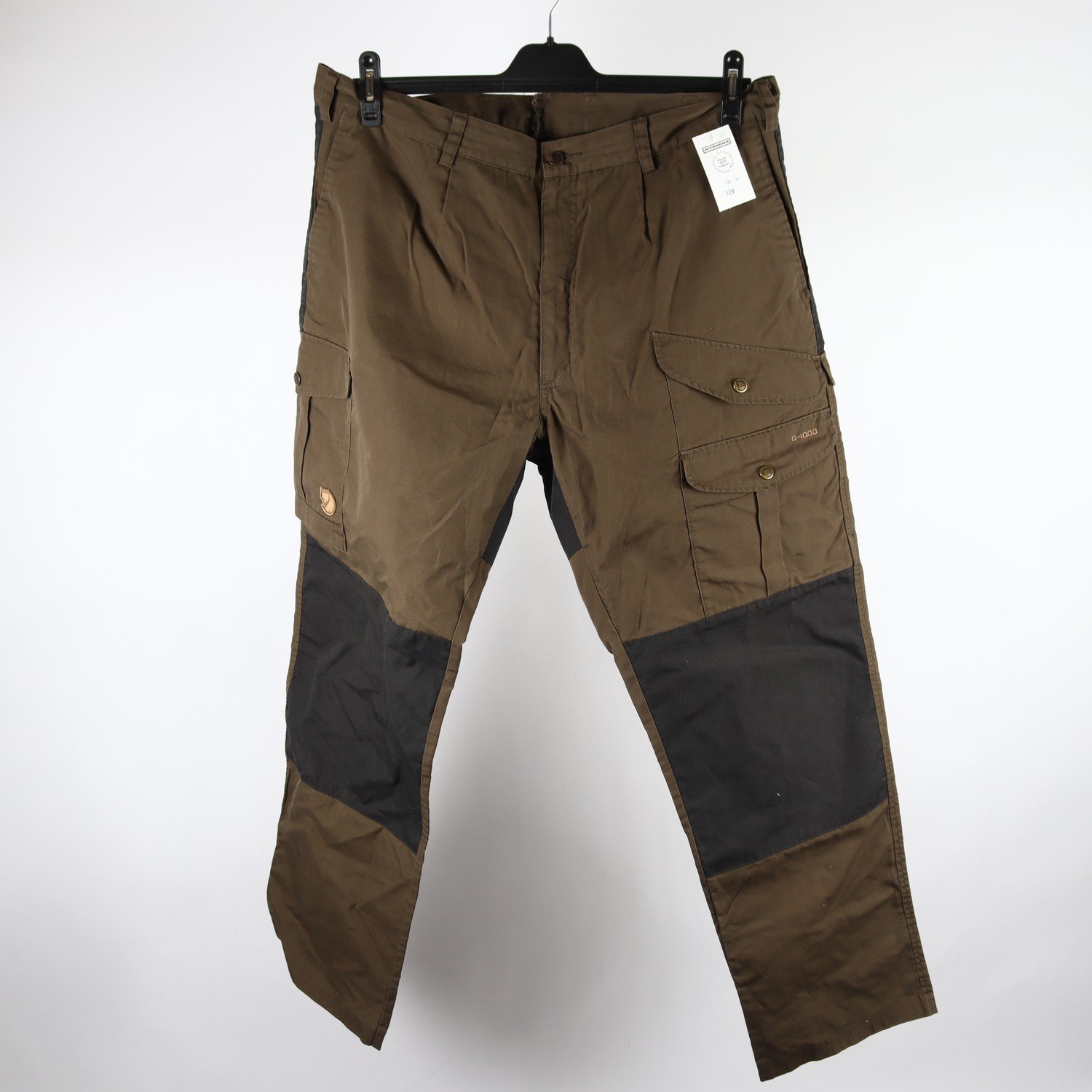 Fritidsbyxor, Fjällräven, grön, stl. 54