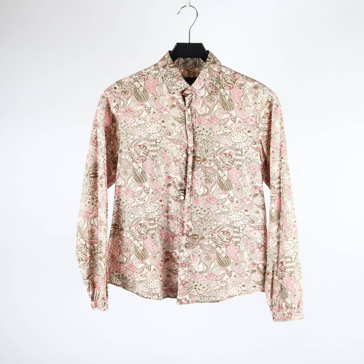 Blus, A.P.C, rosa, brun, stl. 38