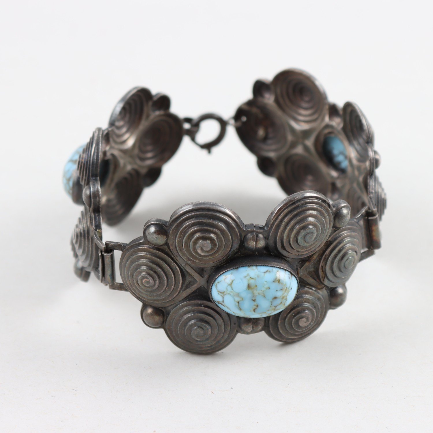 Armband, Silver, Stenar, Brv: 47,3g