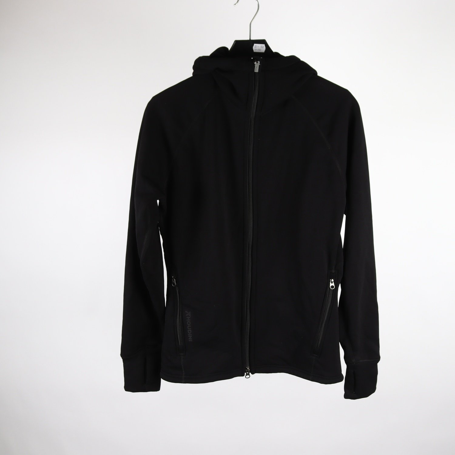 Zip hoodie, Houdini, stl. M