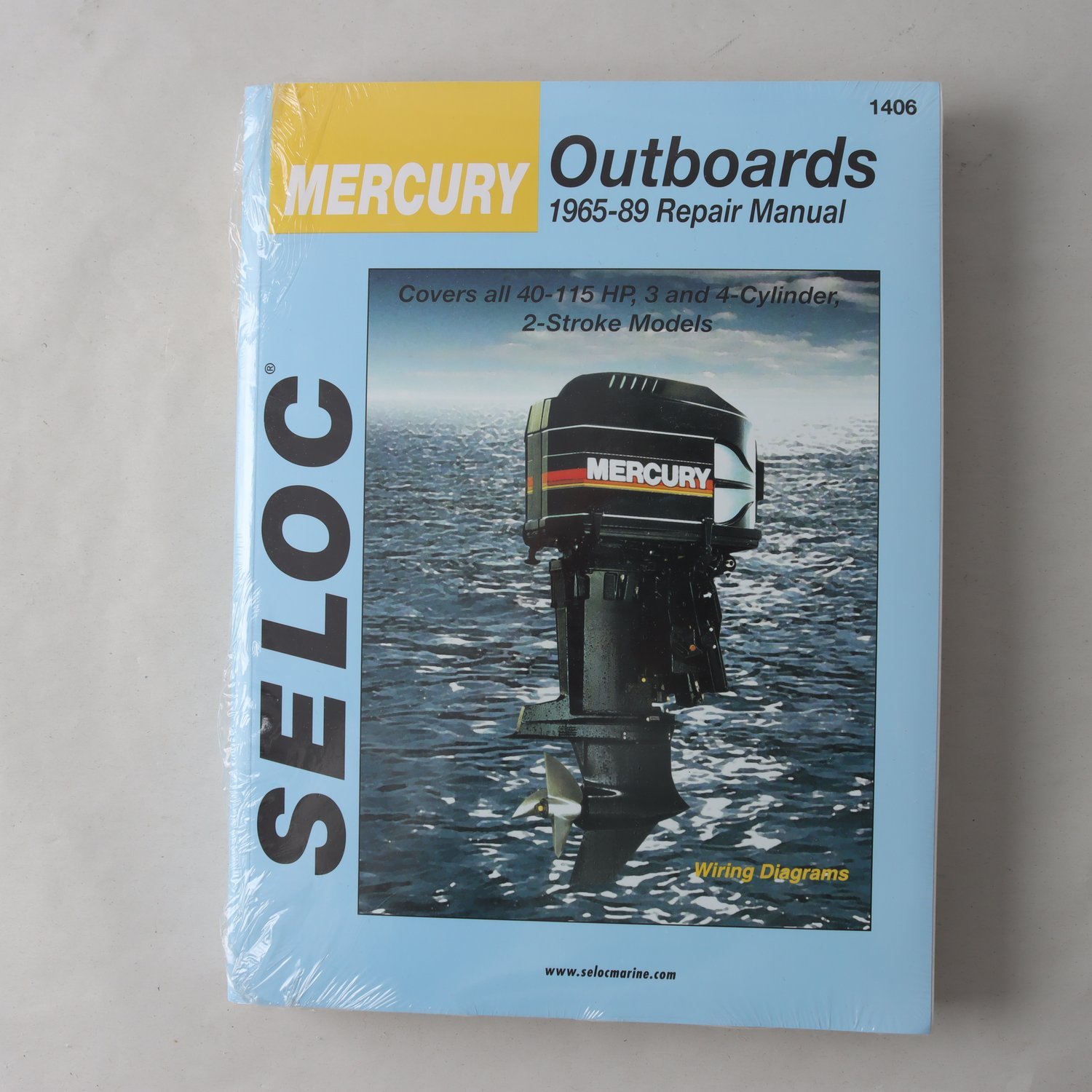 Mercury Oatboards 1965-89 Repair Manual (inplastad)