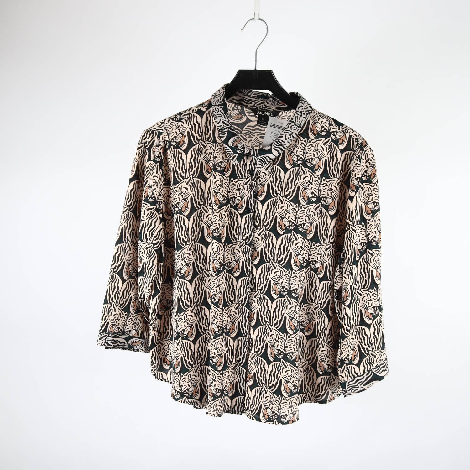 Blus, Monki, mönstrad, stl. XL