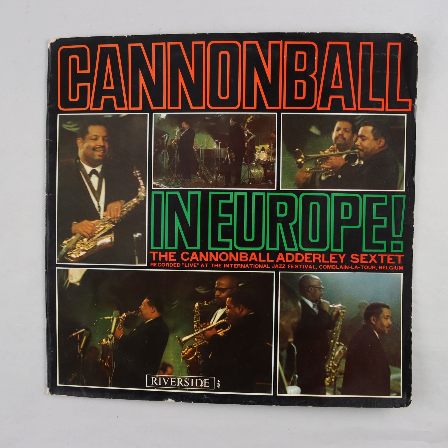 LP The Cannonball Adderley Sextet, Cannonball In Europe!