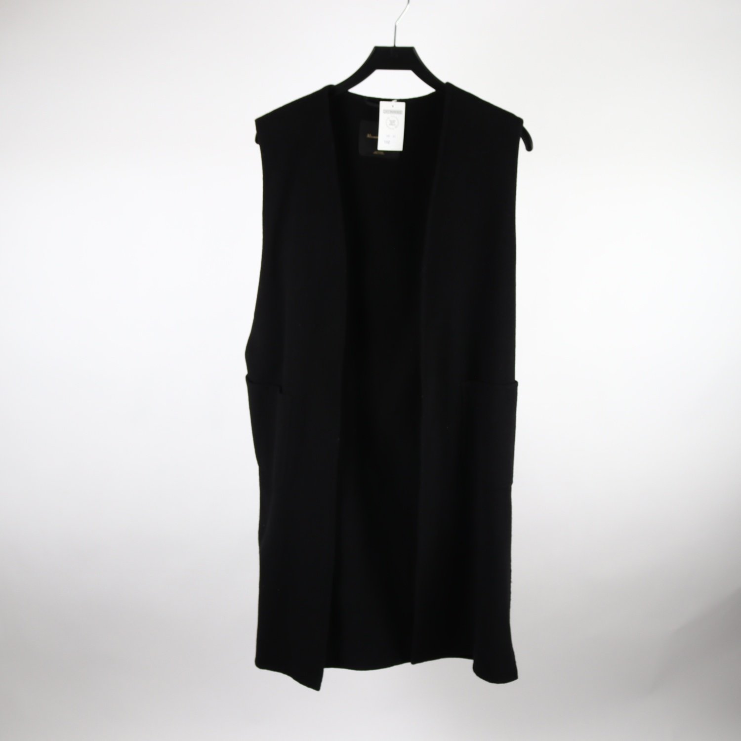 Väst, Massimo Dutti, svart, stl. S