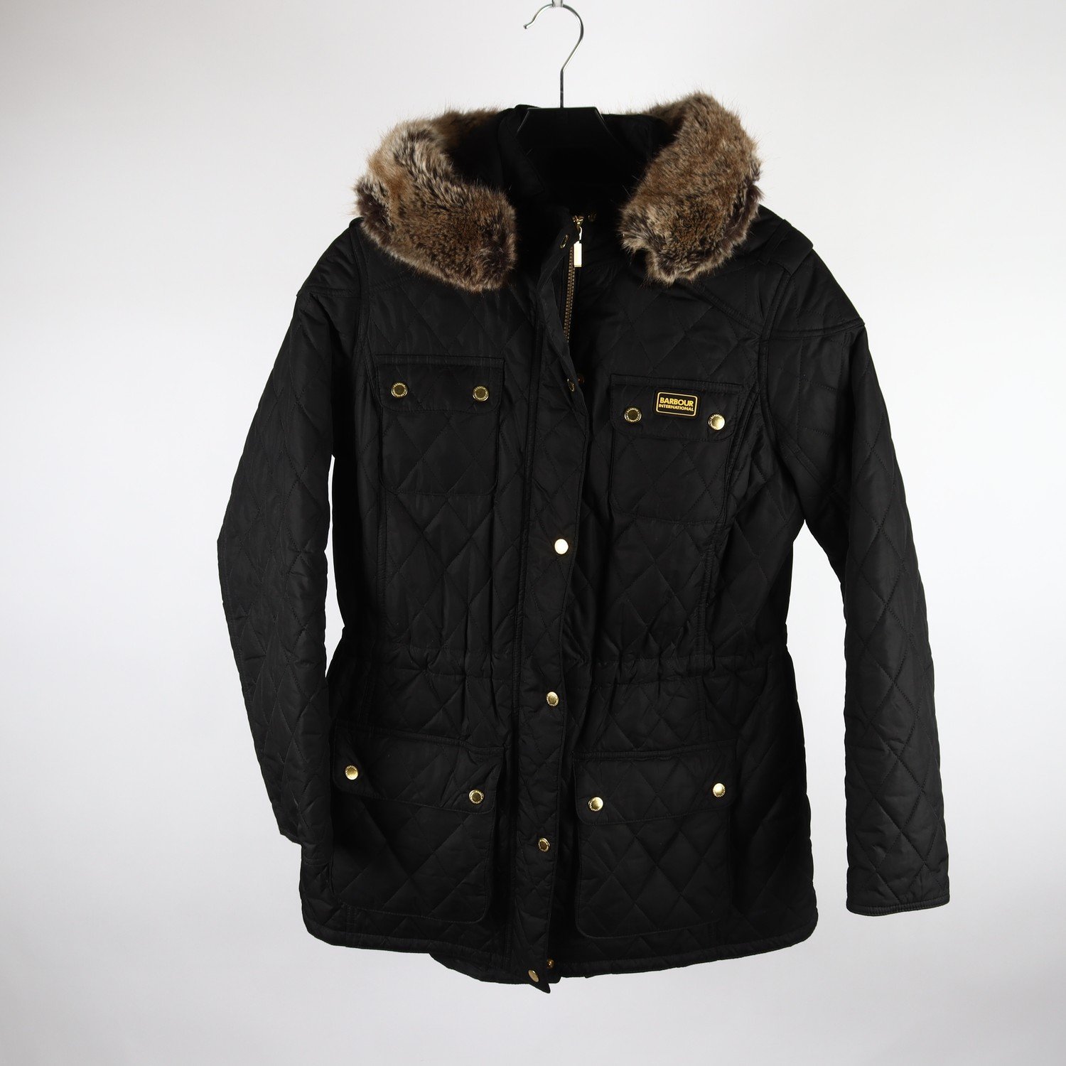 Täckjacka, Barbour, svart, stl. 44