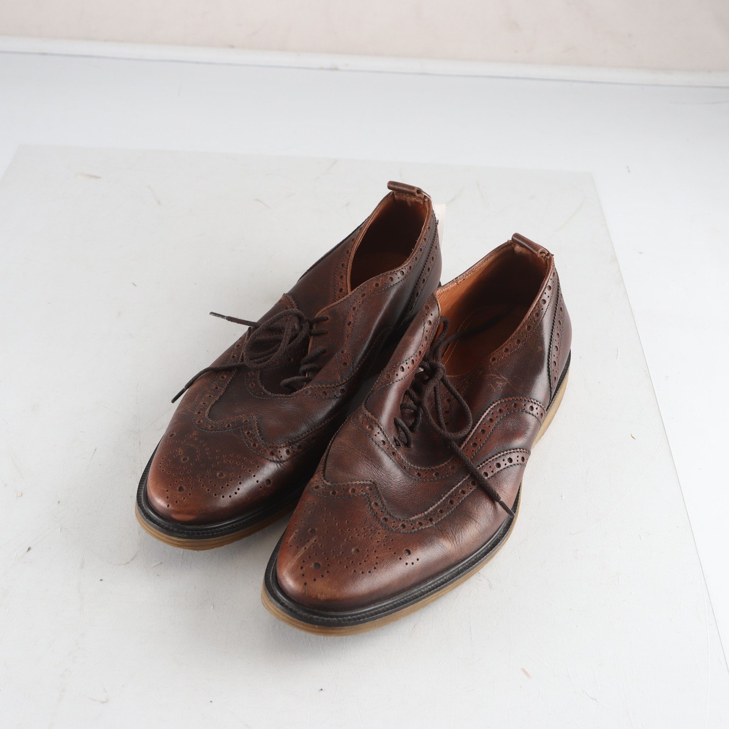 Sko, Burberry, läder, stl. 42