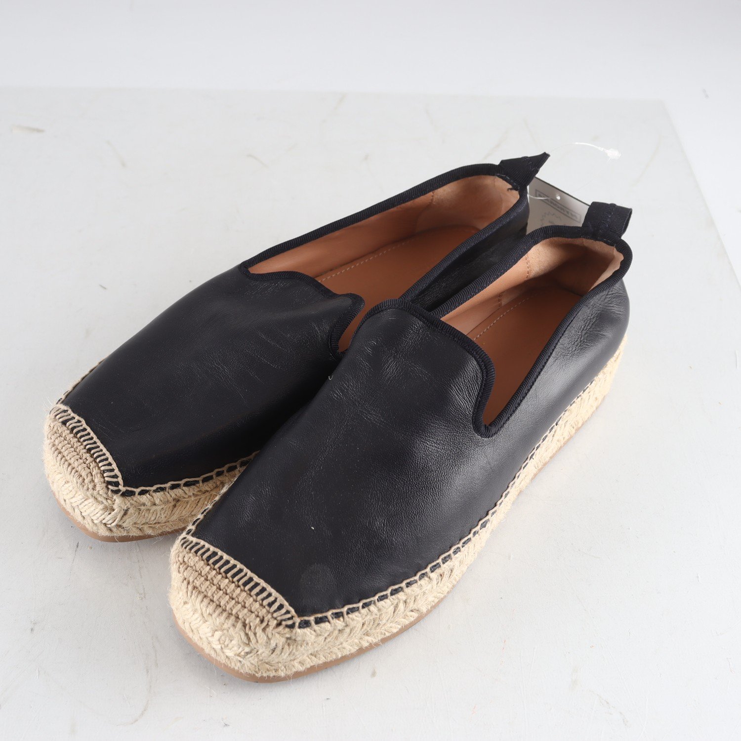 Espadrillos, Arket, läder, stl. 40