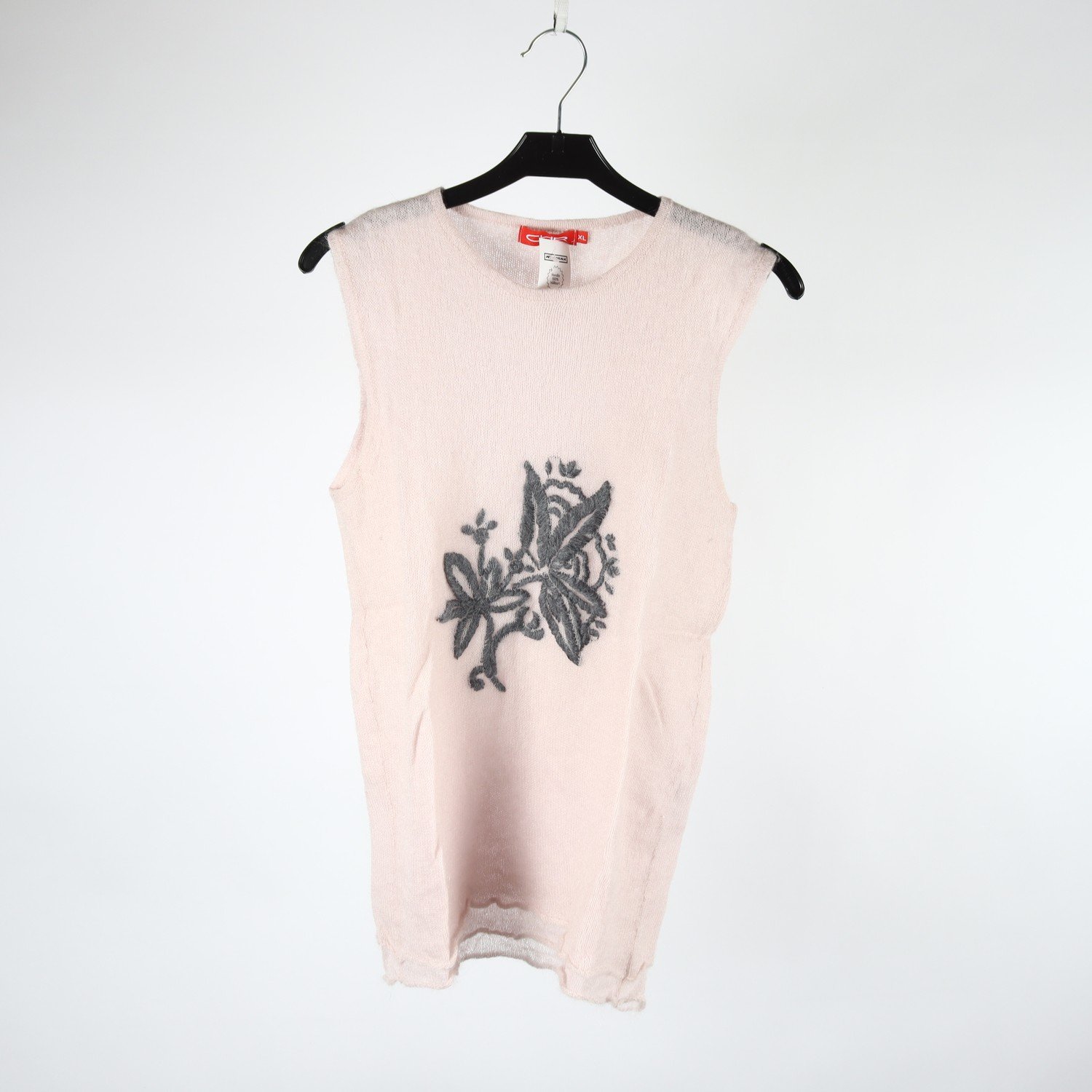 Linne, CHR, puderrosa, ull, mohair, stl. XL