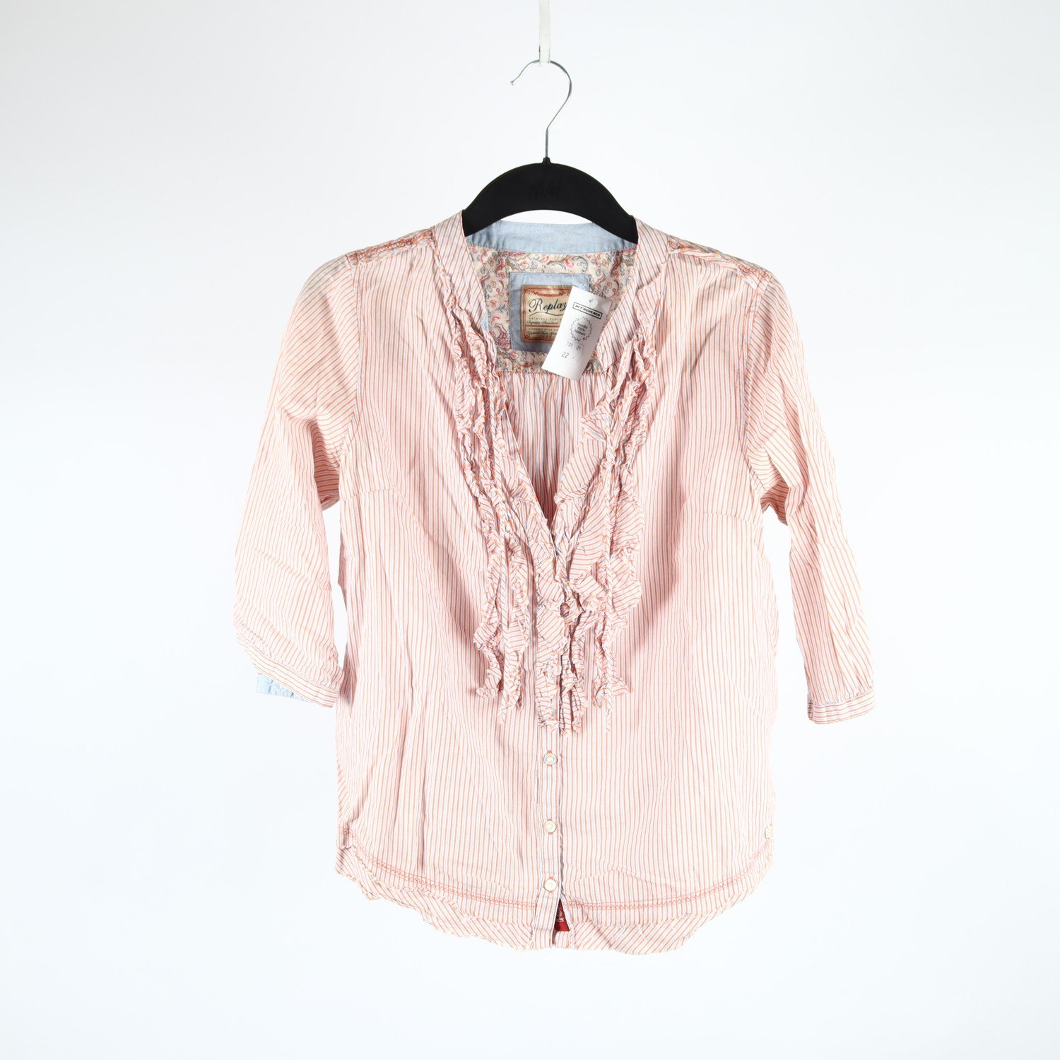 Blus, Replay, randig, stl. M