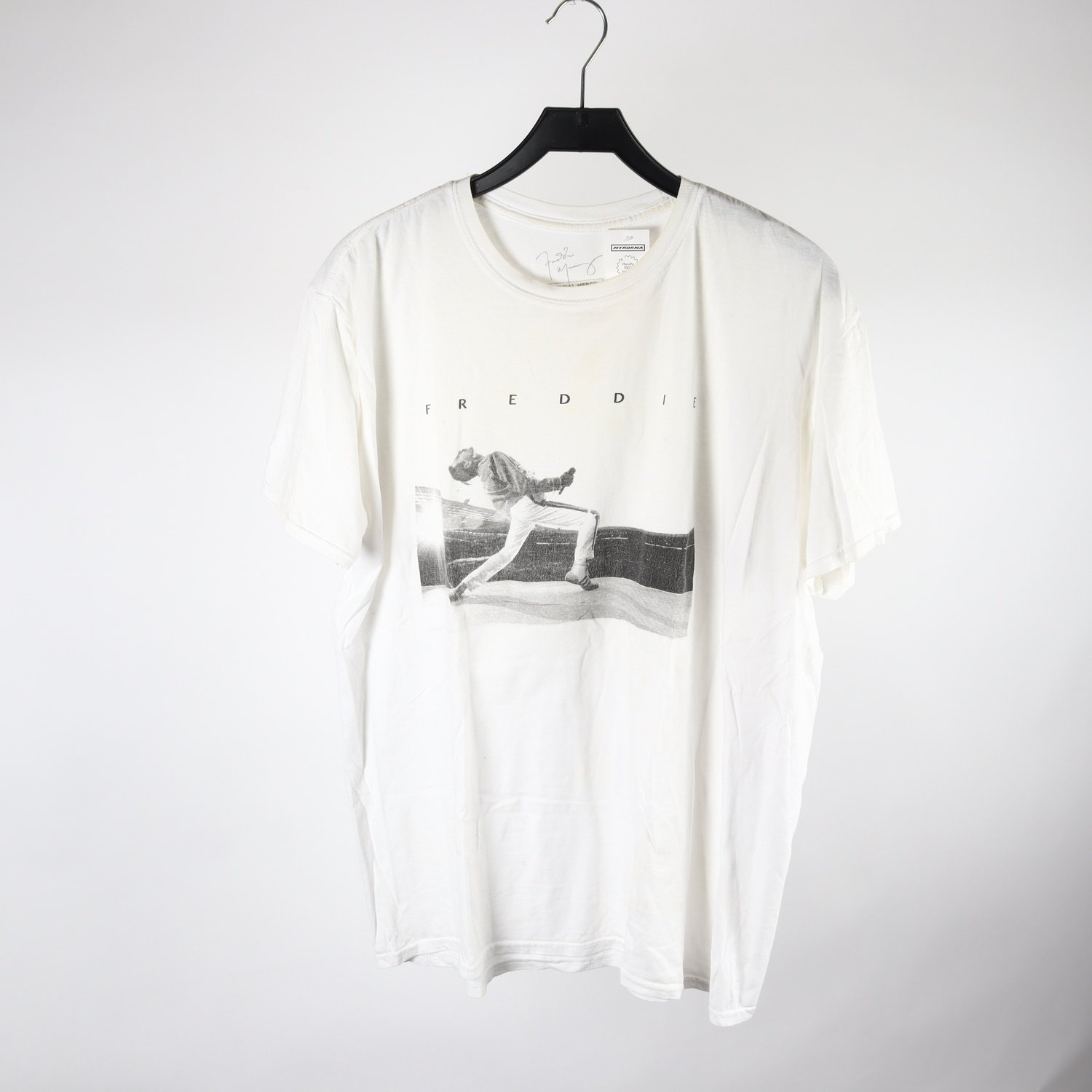 T-shirt, Freddie, vit, stl. 10 (L/XL)
