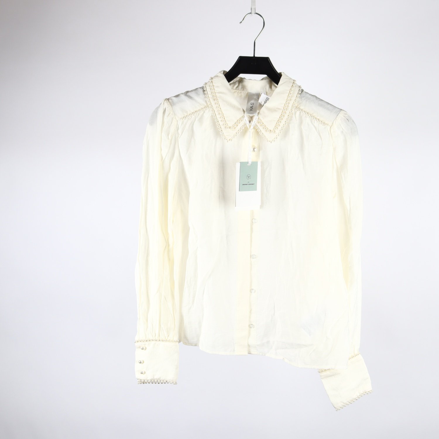 Blus, Y.A.S. offwhite, stl. L