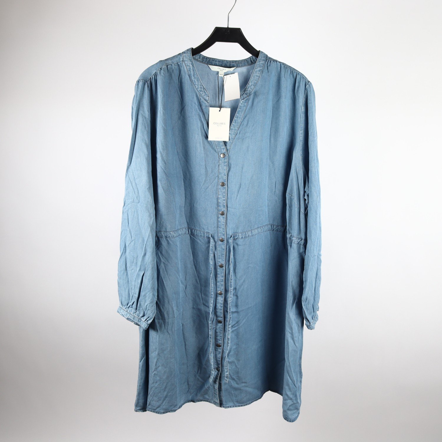 Klänning, Cellbes, blå, jeans, stl. 54/56