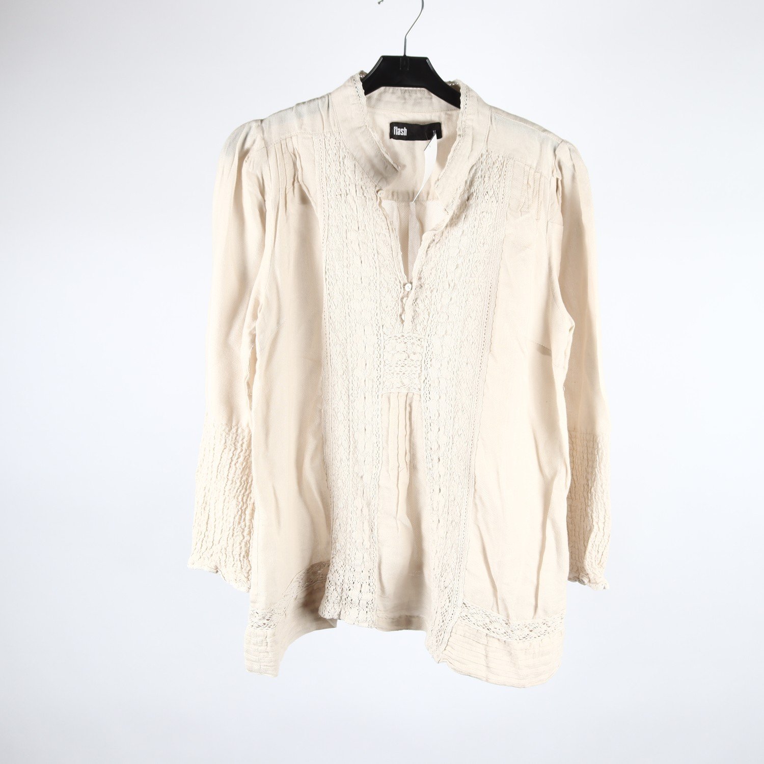 Blus, Flash, beige, stl. M