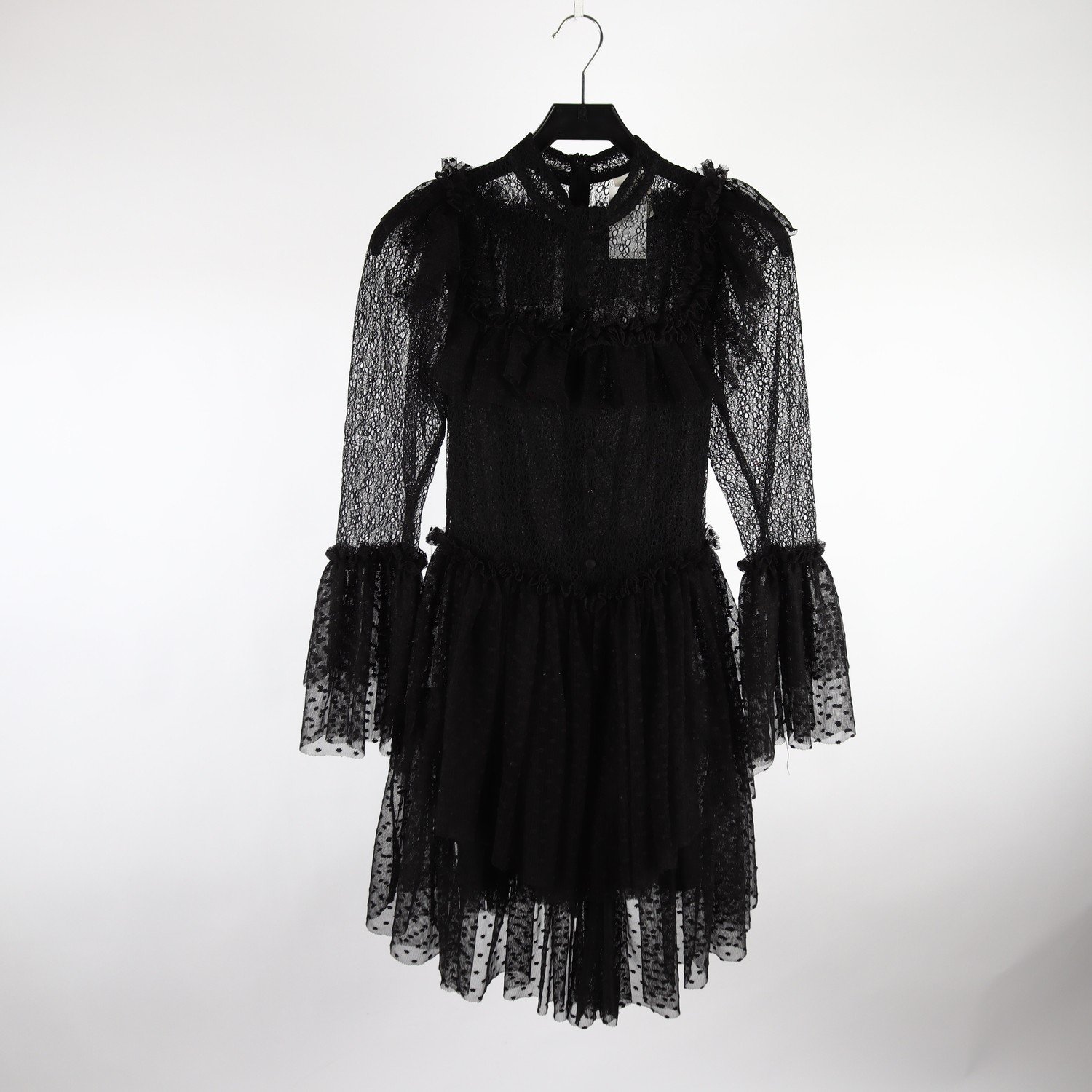 Klänning, Sandra Mansour x H&M, svart, stl. 38