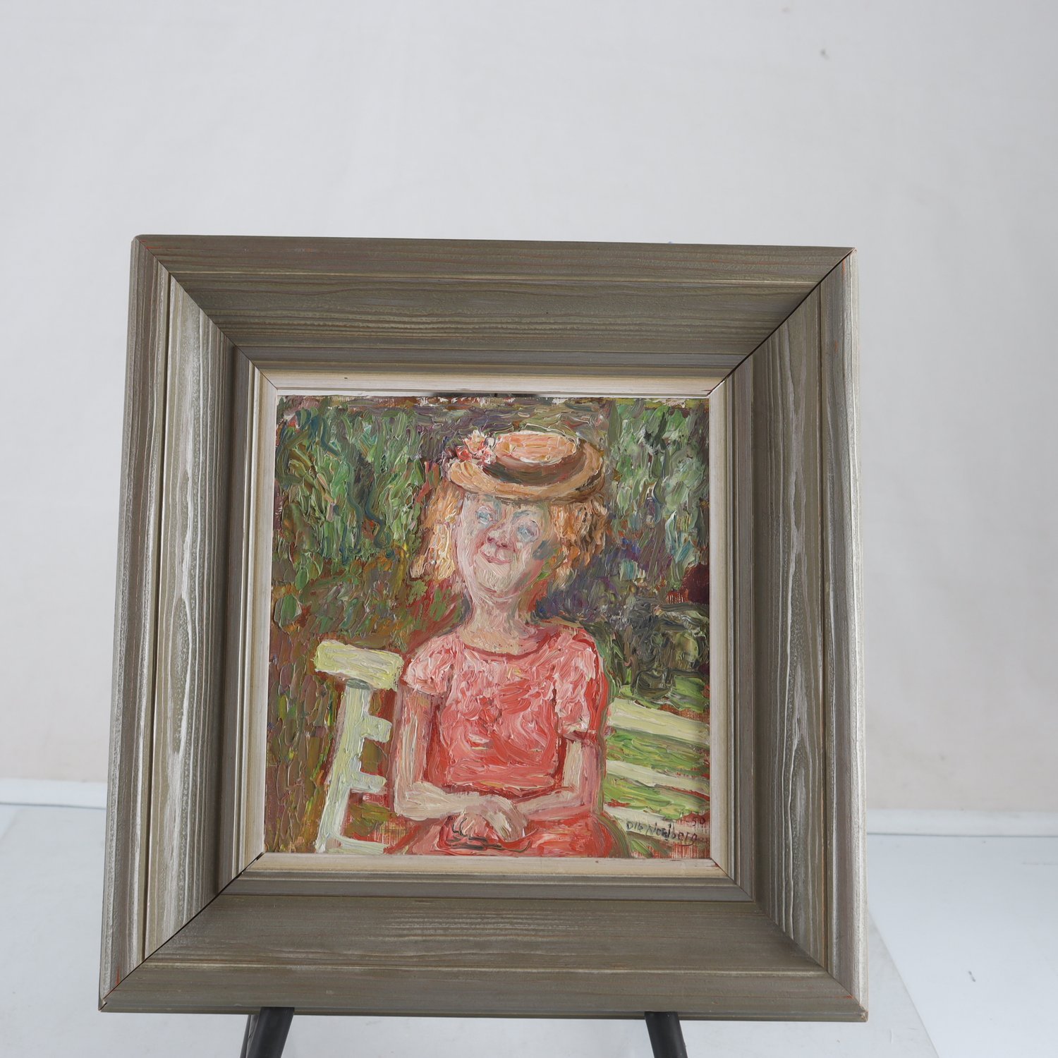 Olja på pannå, Olle Nordberg, (1905-1986), signerad. Samfraktas ej.